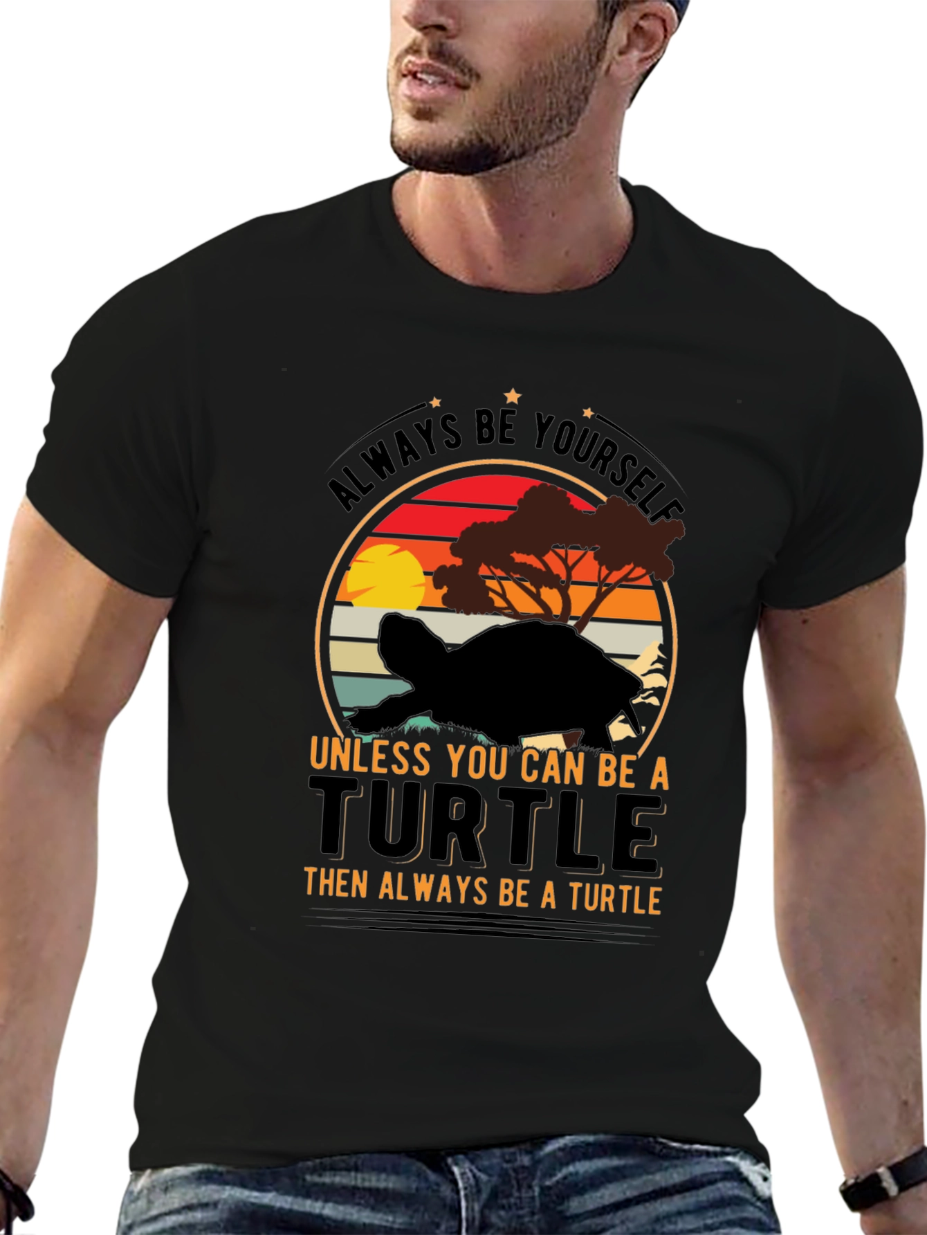 Turtle Lover T-Shirt: Always Be Yourself Graphic Tee