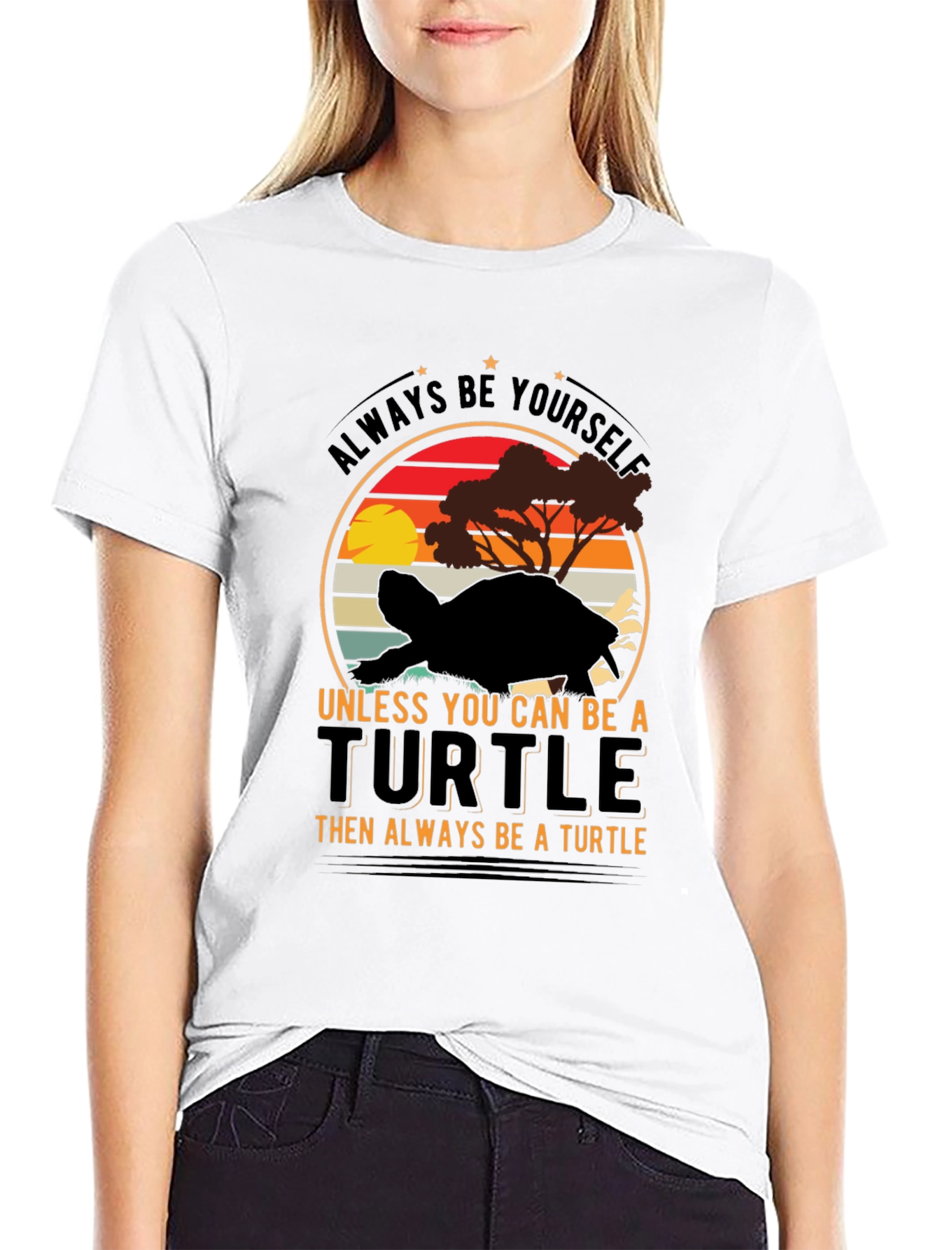 Turtle Lover T-Shirt: Always Be Yourself Graphic Tee