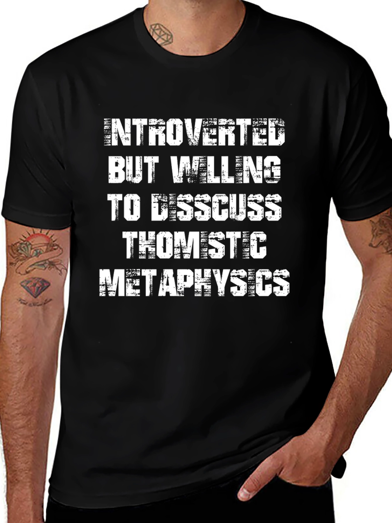Introverted Thomistic Metaphysics T-Shirt