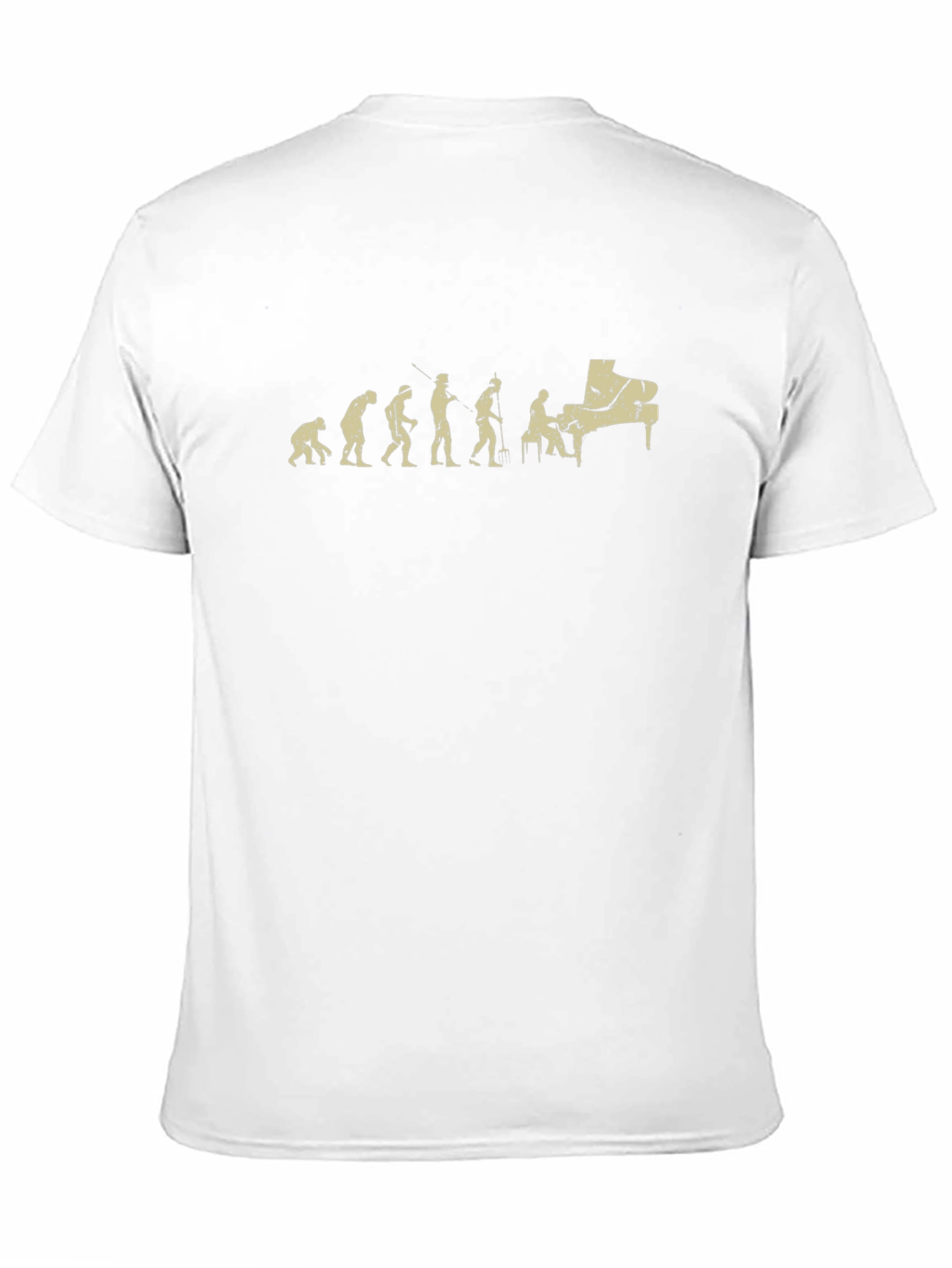 Evolution of Piano T-Shirt - Music Lover Tee