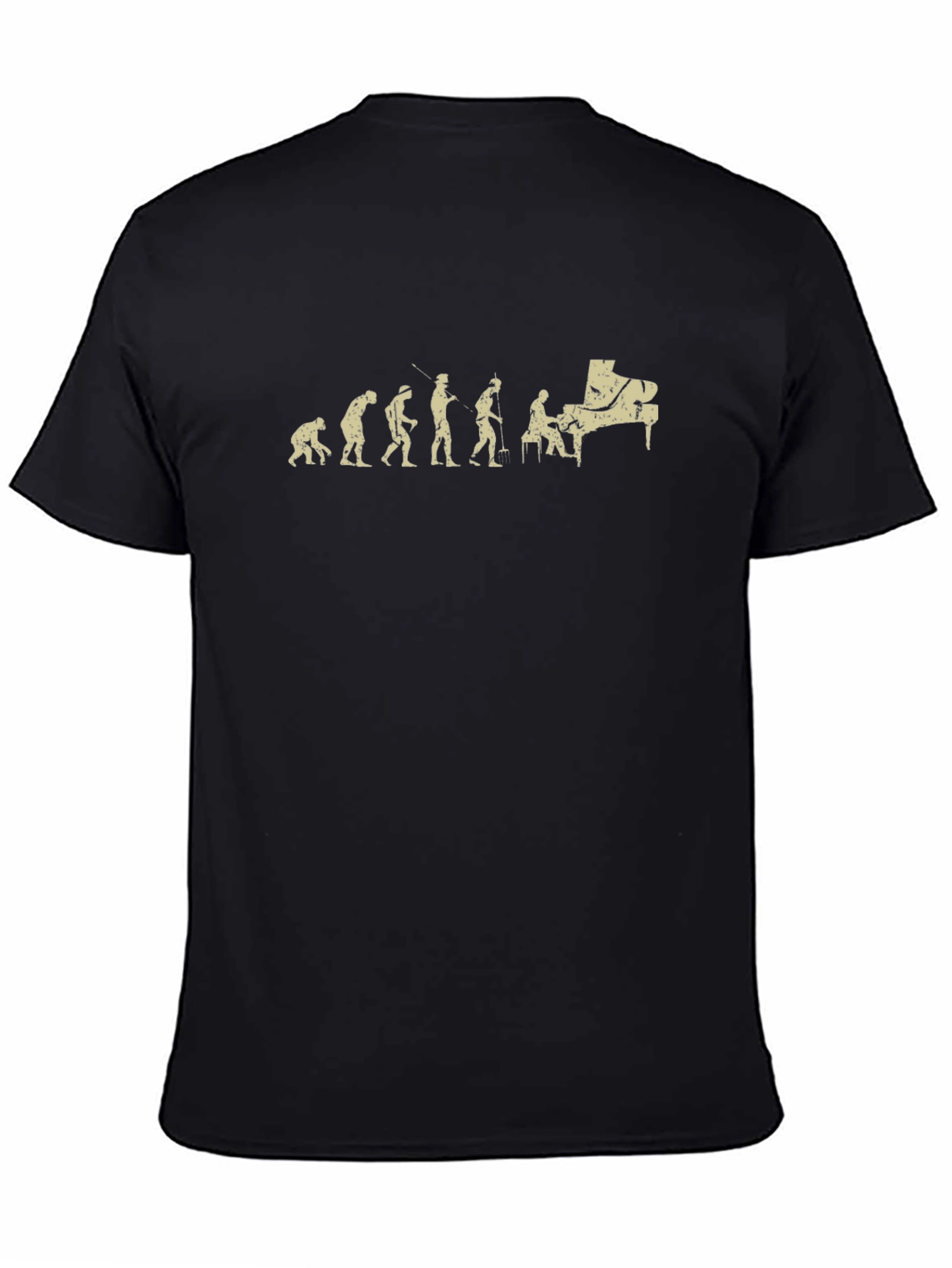 Evolution of Piano T-Shirt - Music Lover Tee