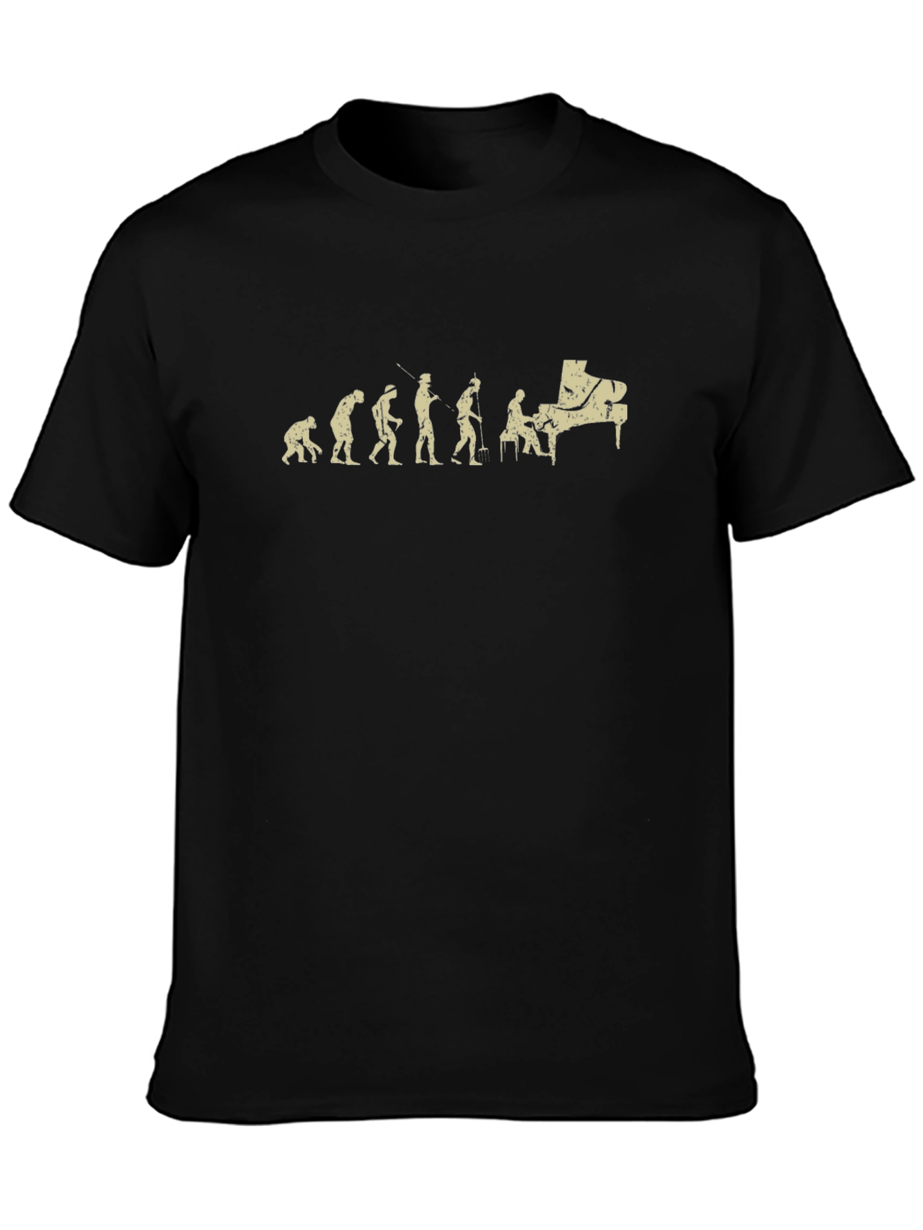 Evolution of Piano T-Shirt - Music Lover Tee