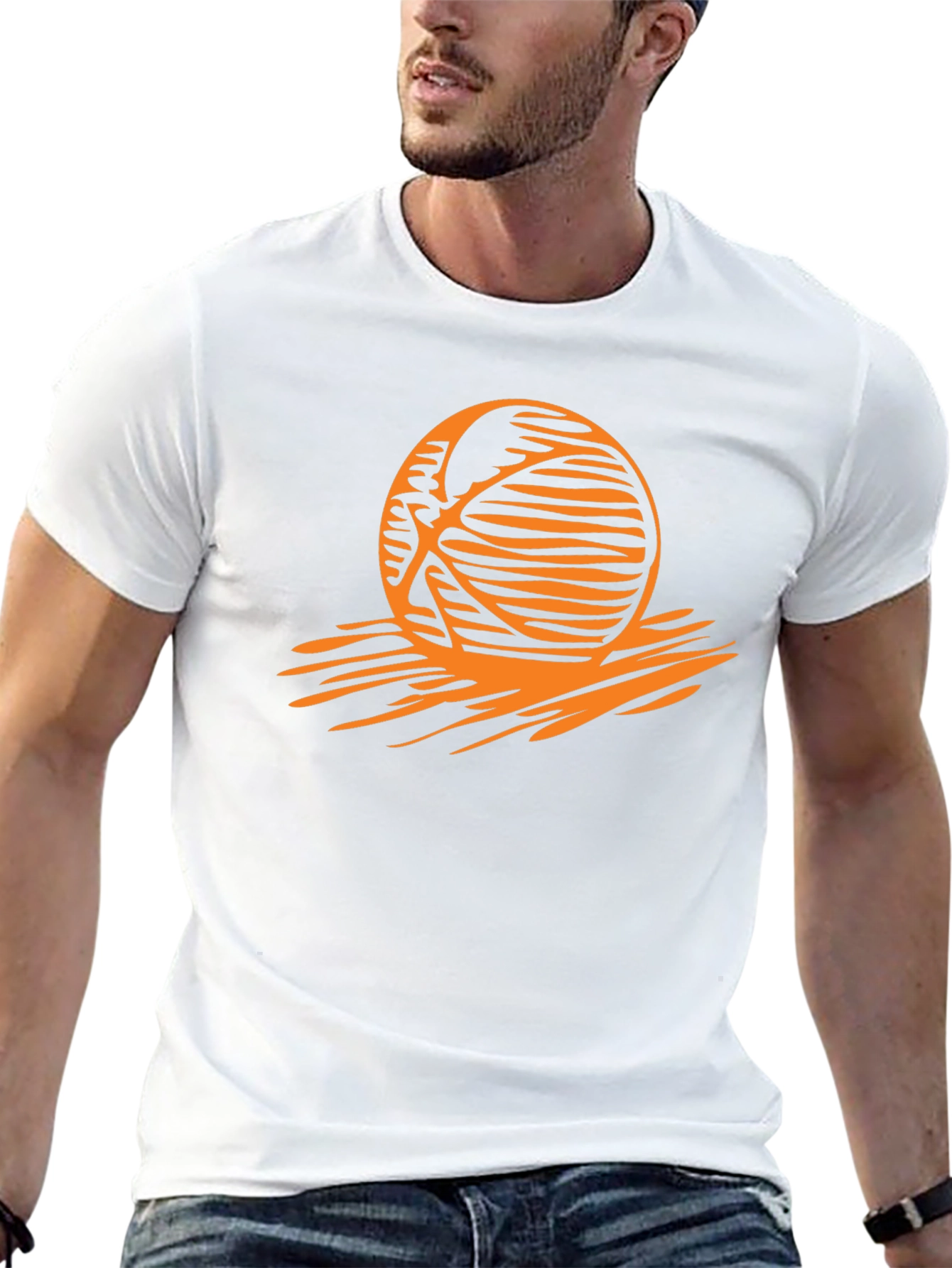 Basketball Graphic Tee - Stylish & Sporty