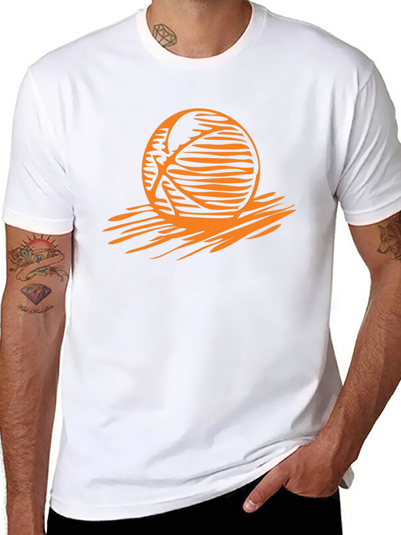 Basketball Graphic Tee - Stylish & Sporty