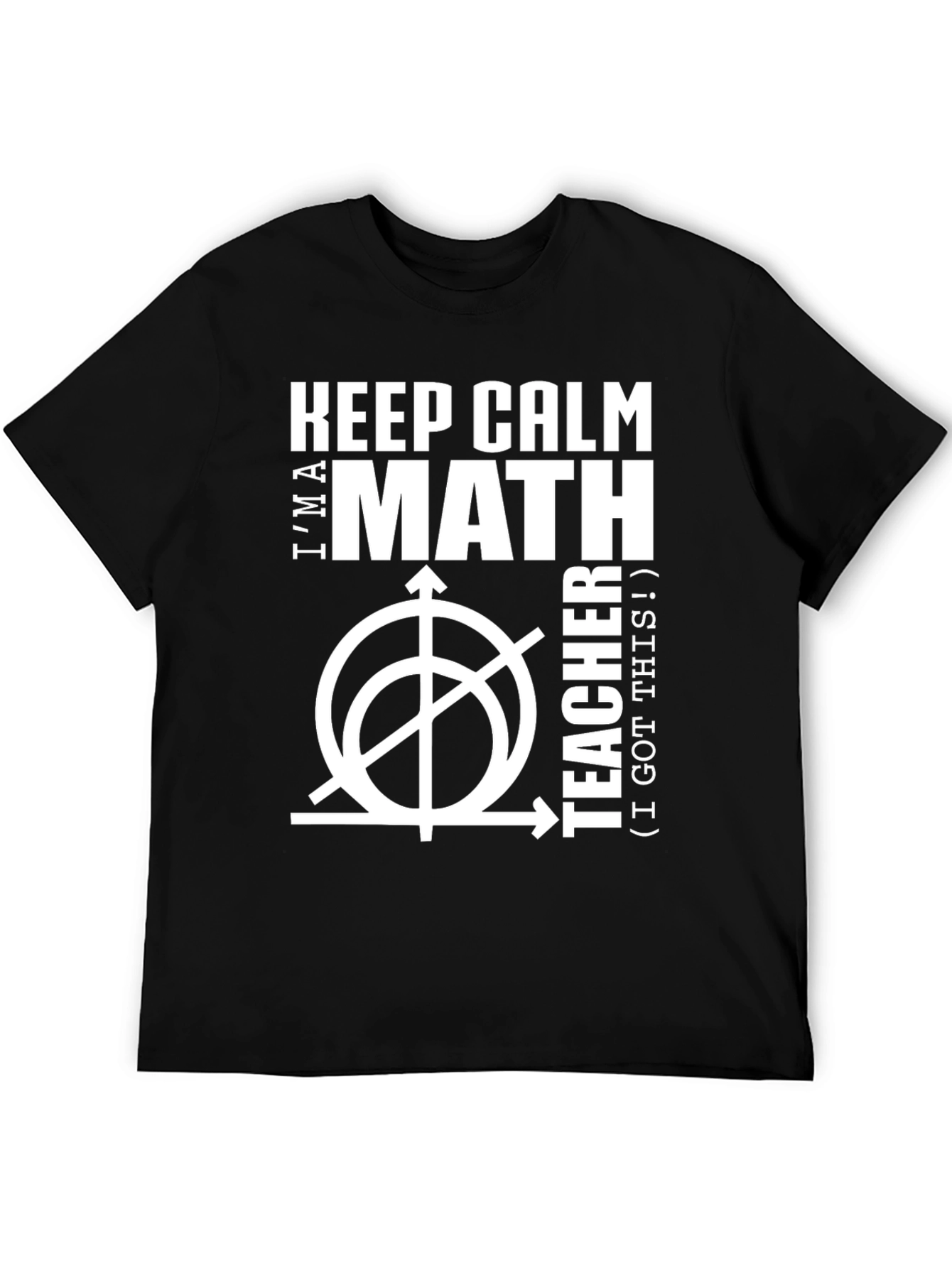 Keep Calm Im A Math Teacher T-Shirt