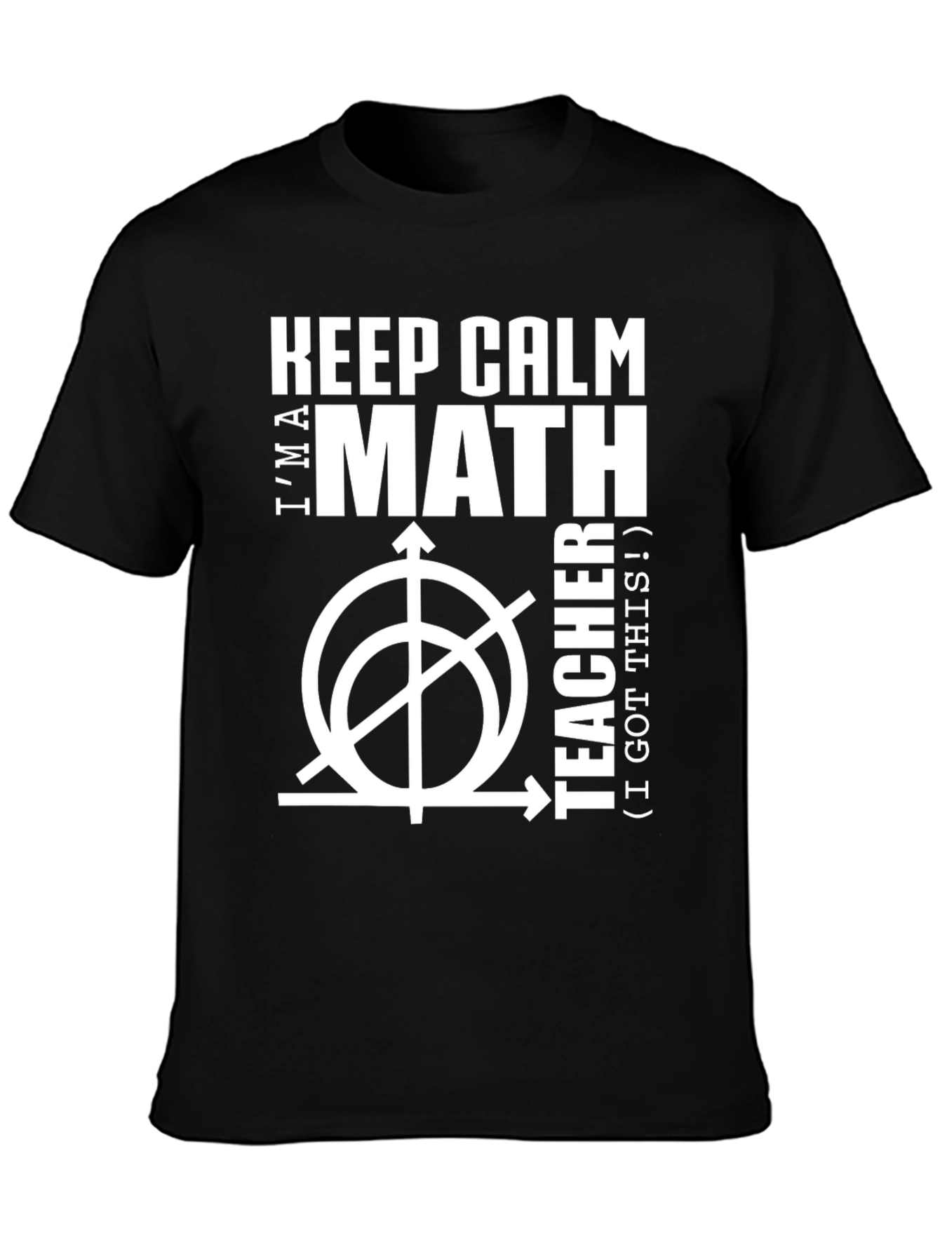 Keep Calm Im A Math Teacher T-Shirt