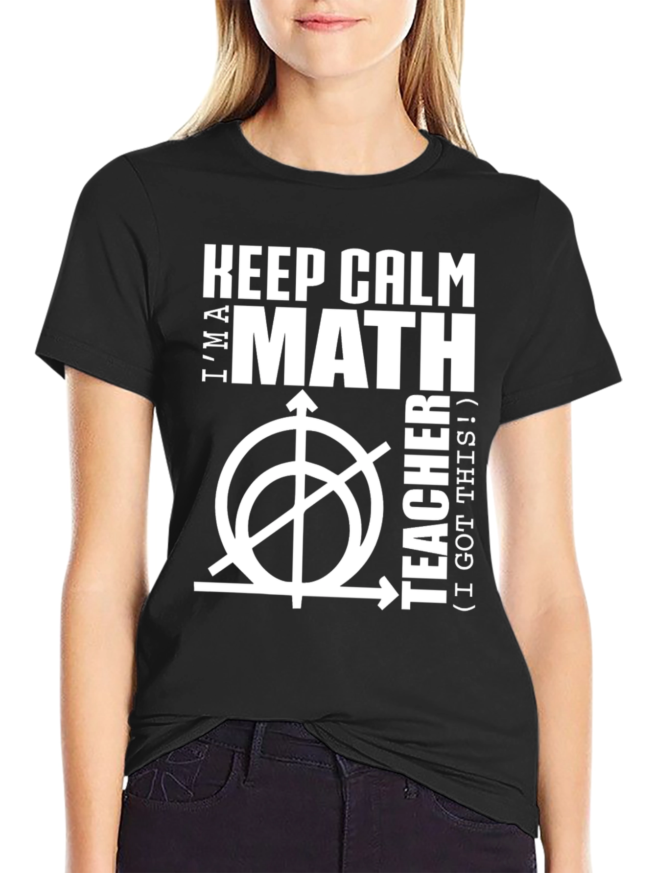 Keep Calm Im A Math Teacher T-Shirt