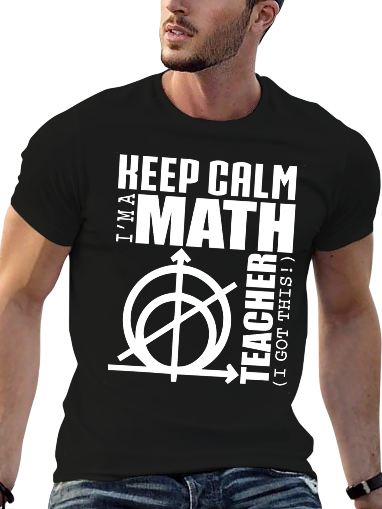 Keep Calm Im A Math Teacher T-Shirt