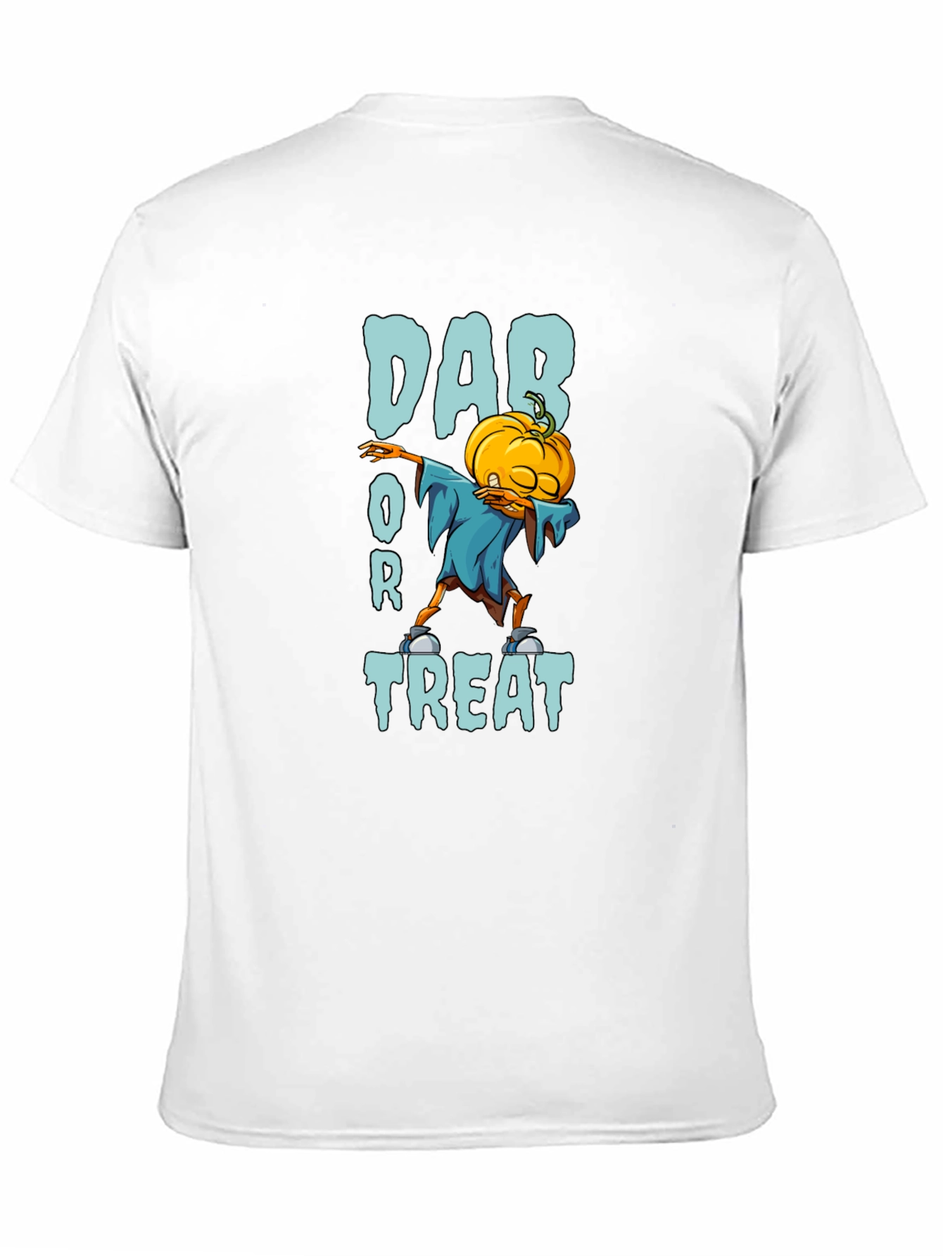 Dab or Treat Halloween T-Shirt Pumpkin Design