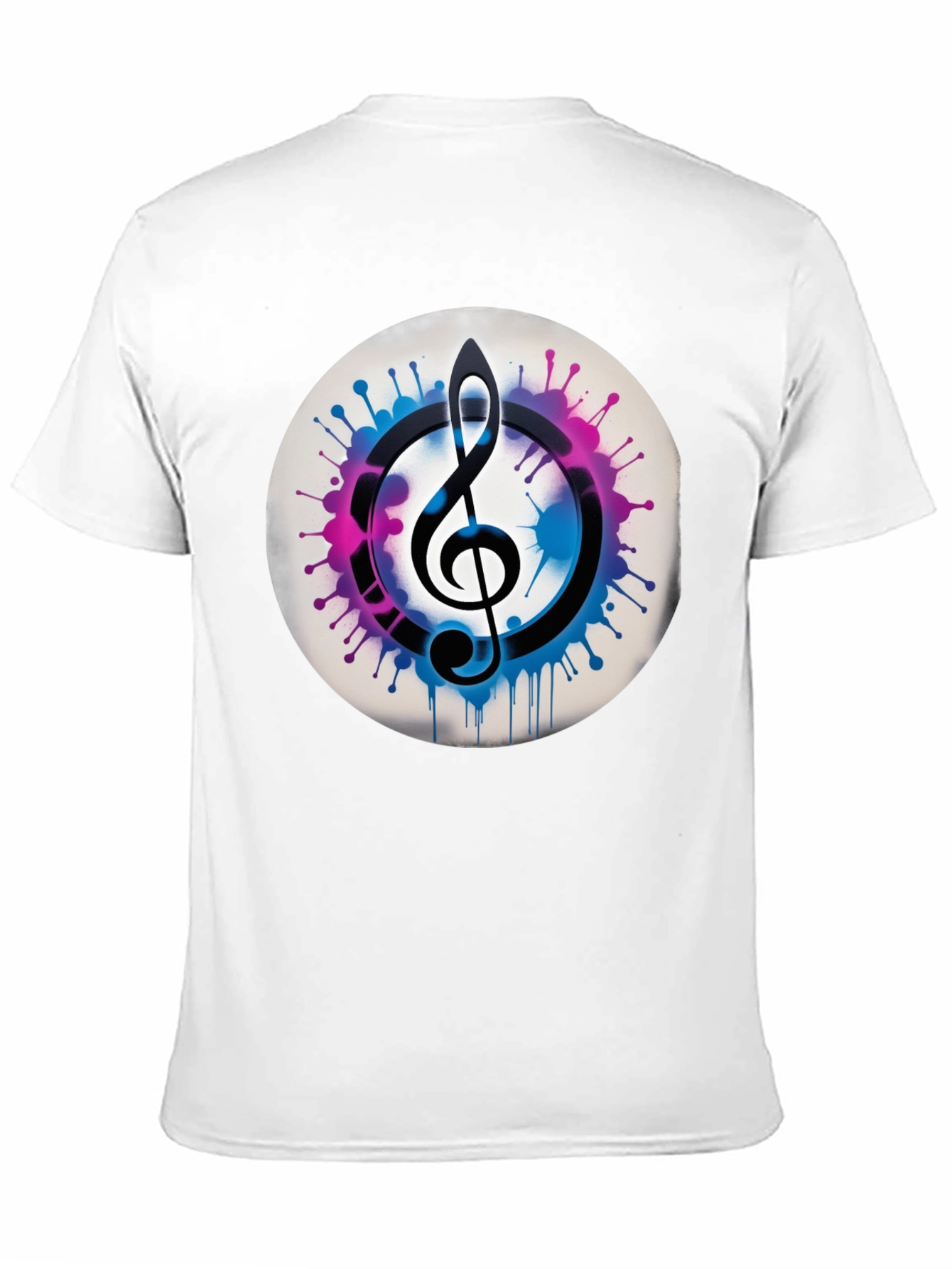 Musical Note Graphic Tee - Stylish Comfort