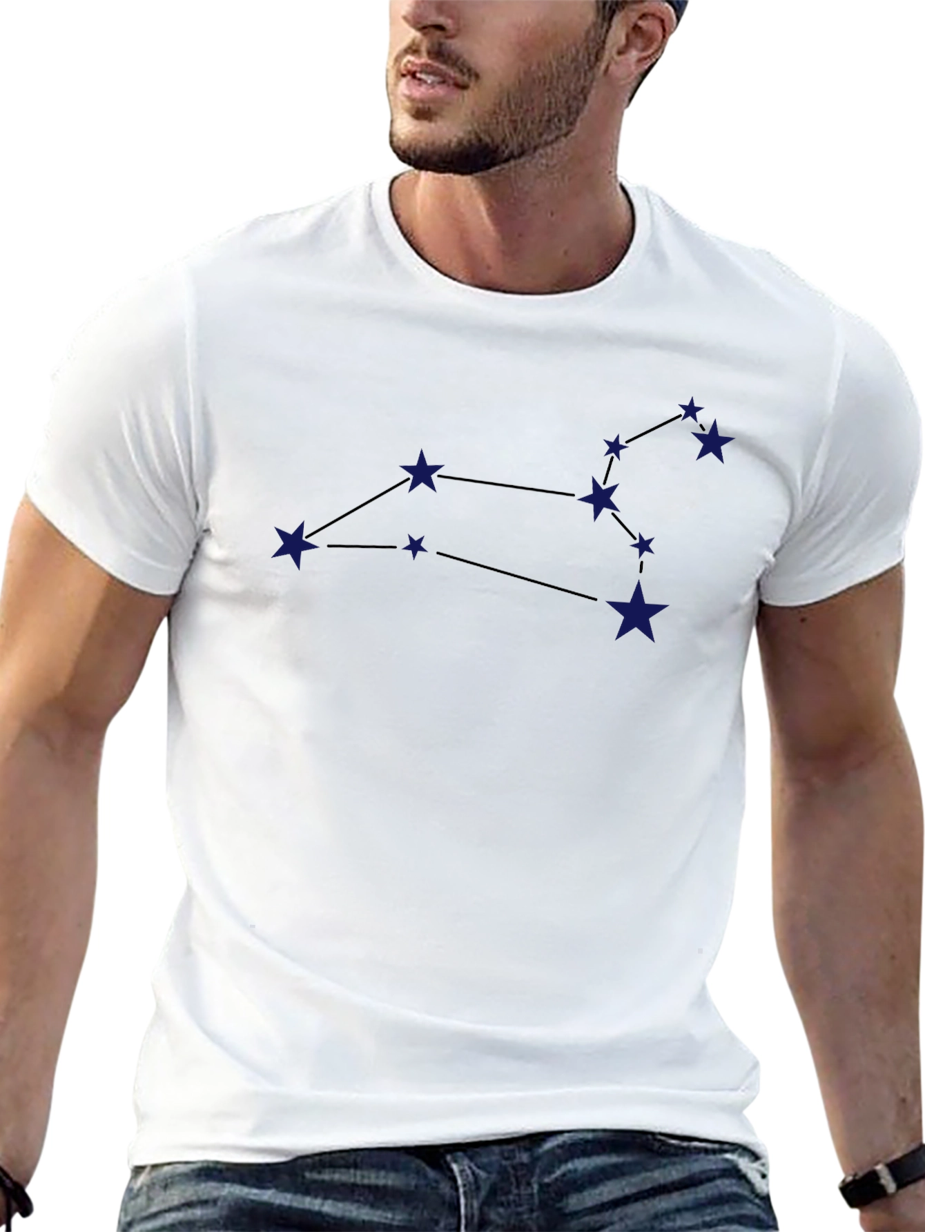Leo Constellation T-Shirt - Zodiac Star Sign Tee