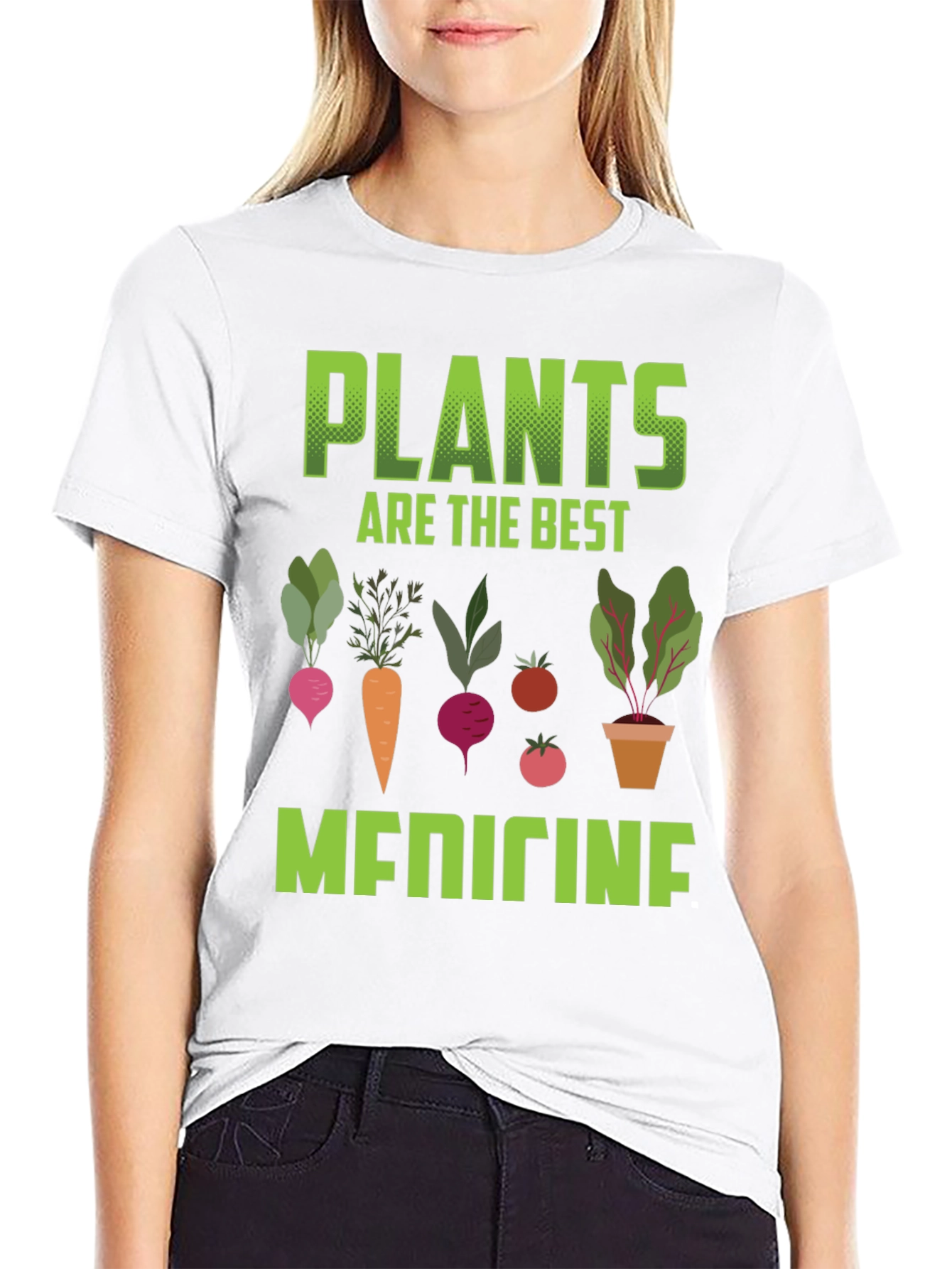 Plants Are The Best Medicine Graphic Tee