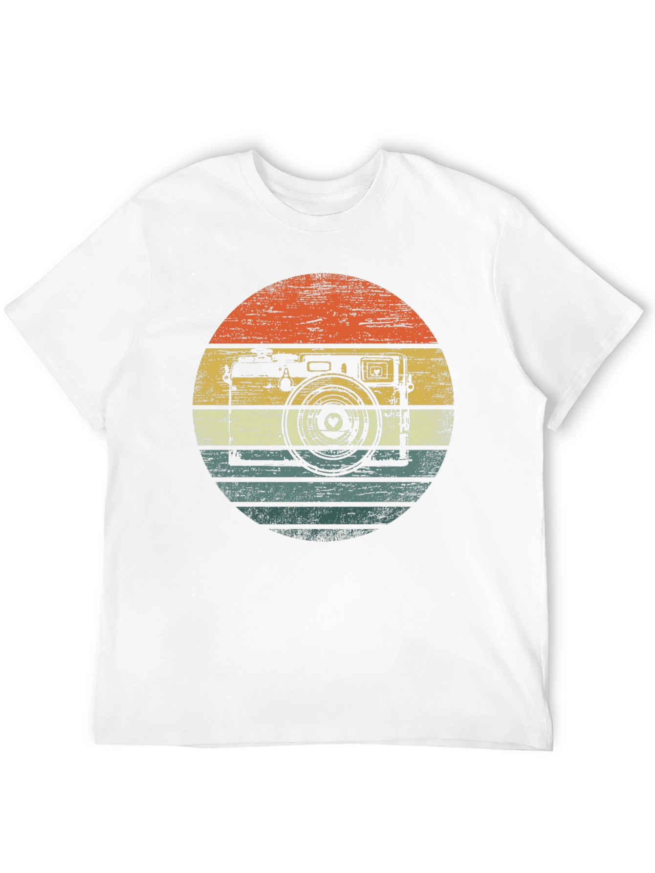 Retro Camera Graphic T-Shirt
