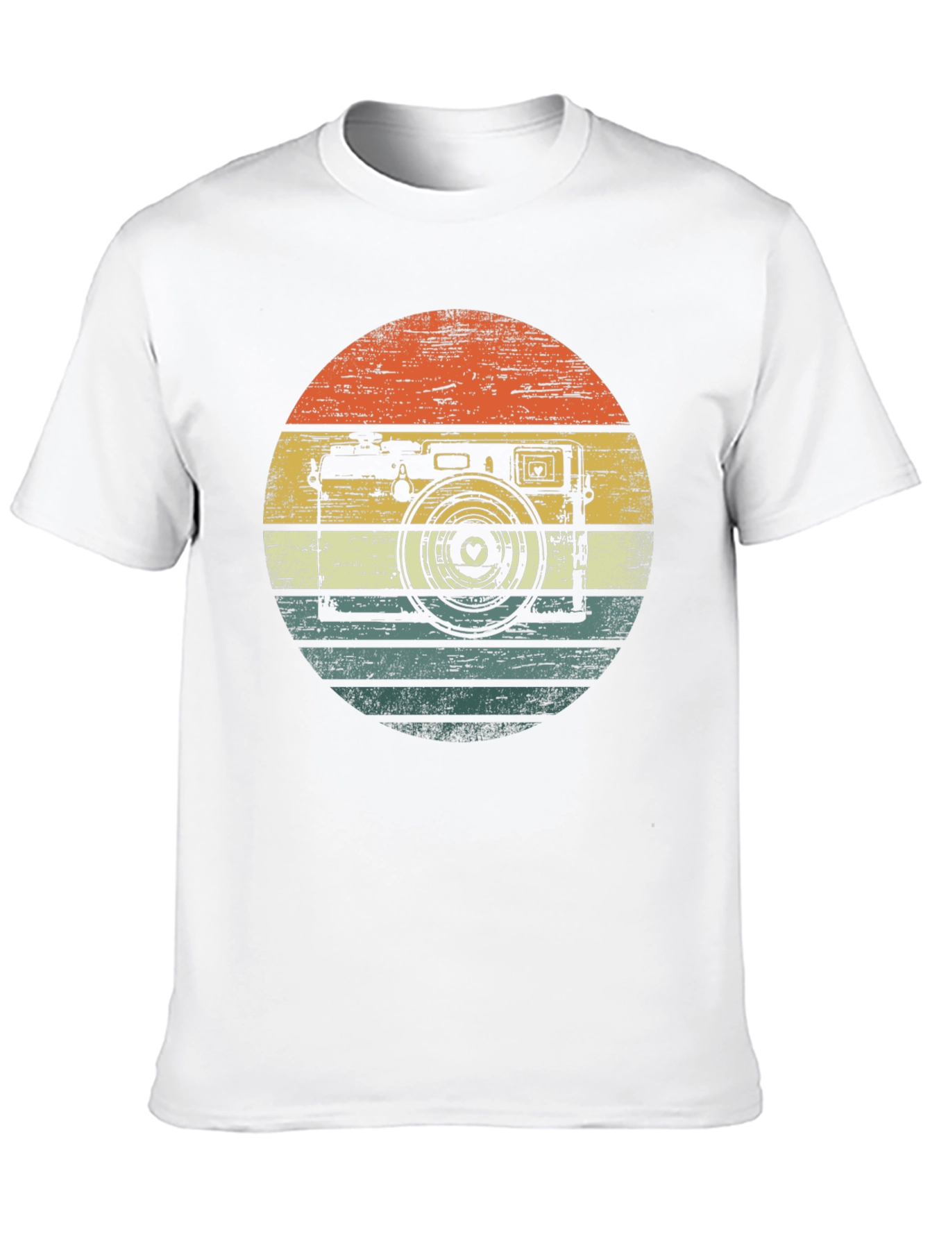 Retro Camera Graphic T-Shirt