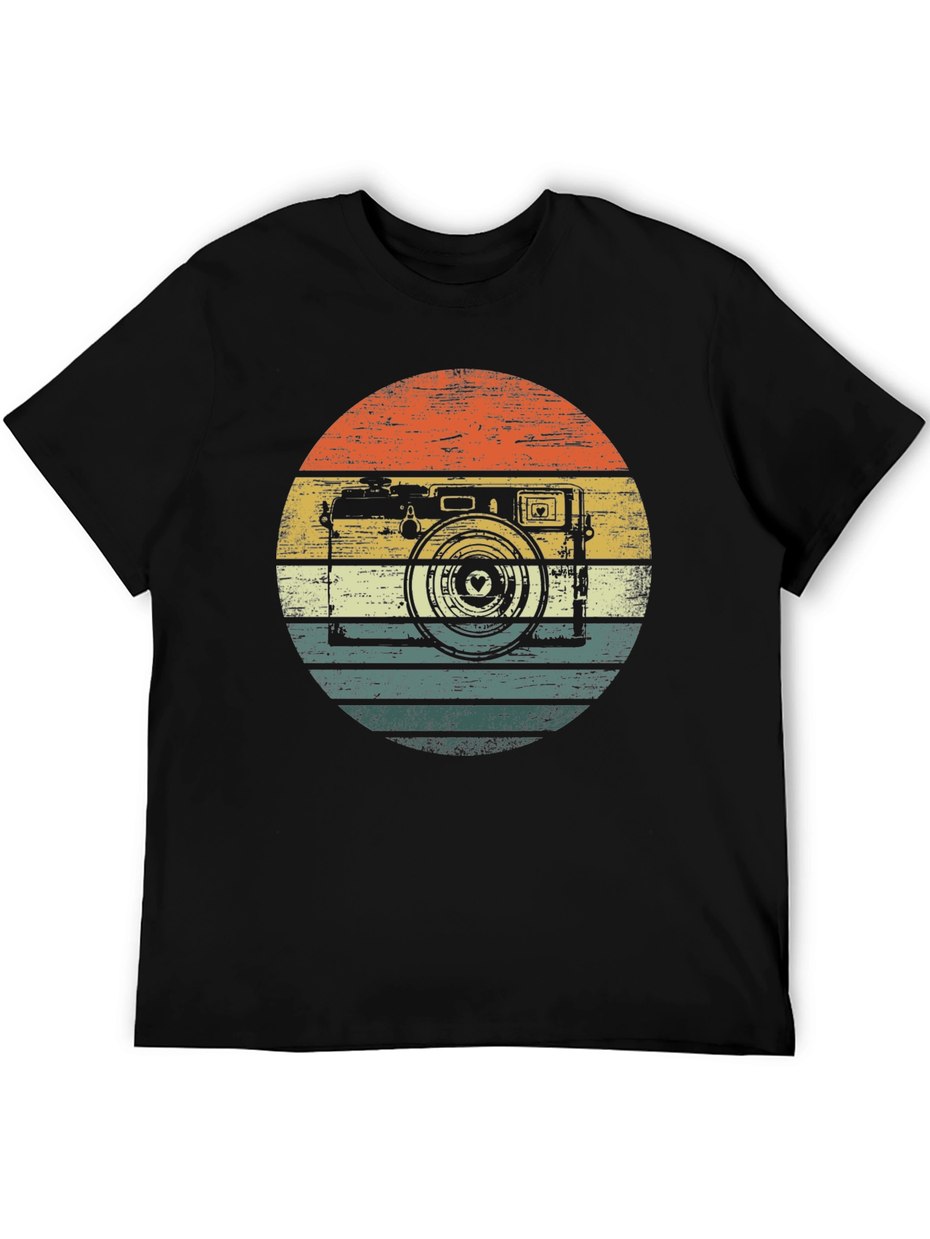 Retro Camera Graphic T-Shirt