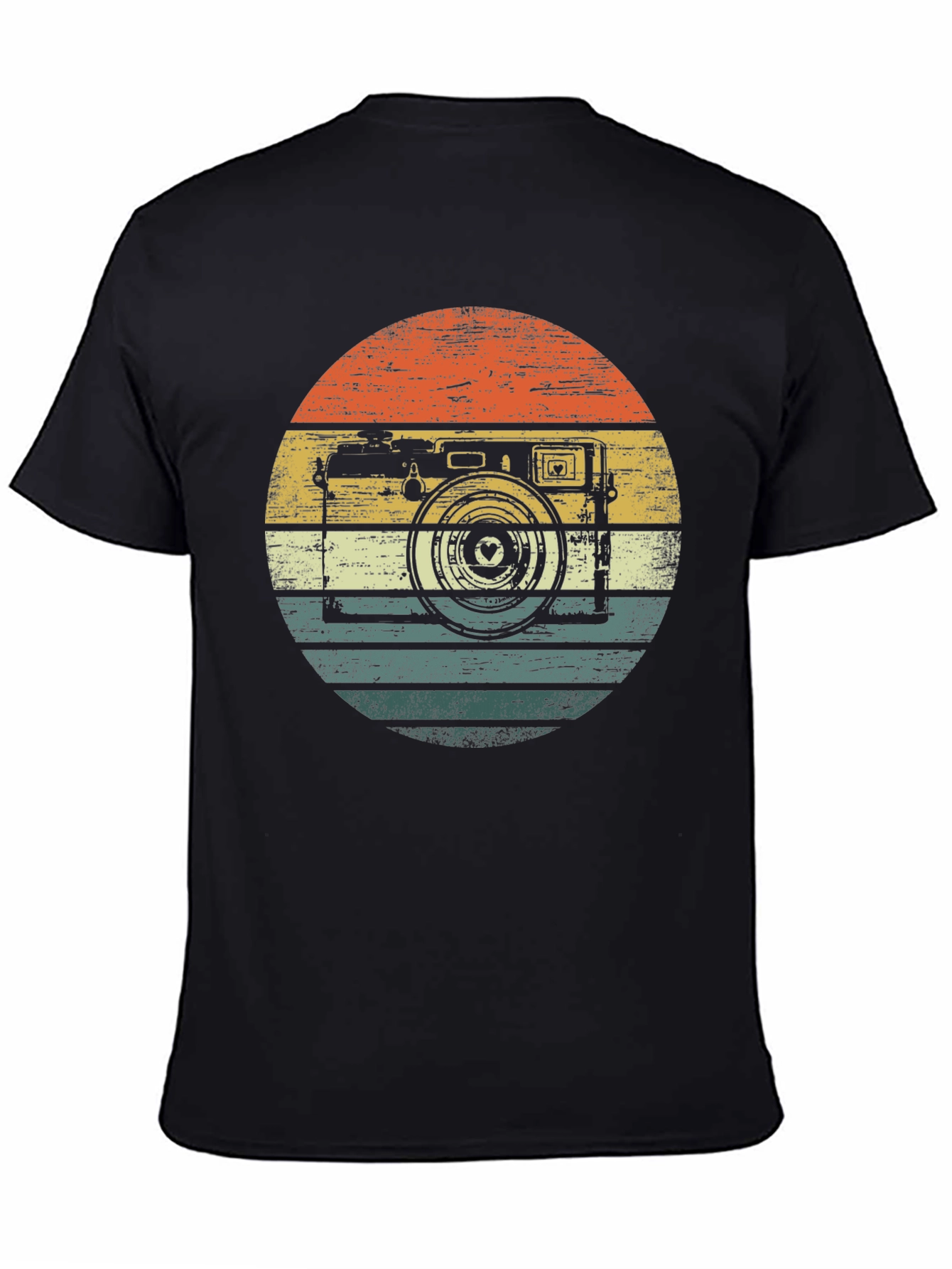Retro Camera Graphic T-Shirt