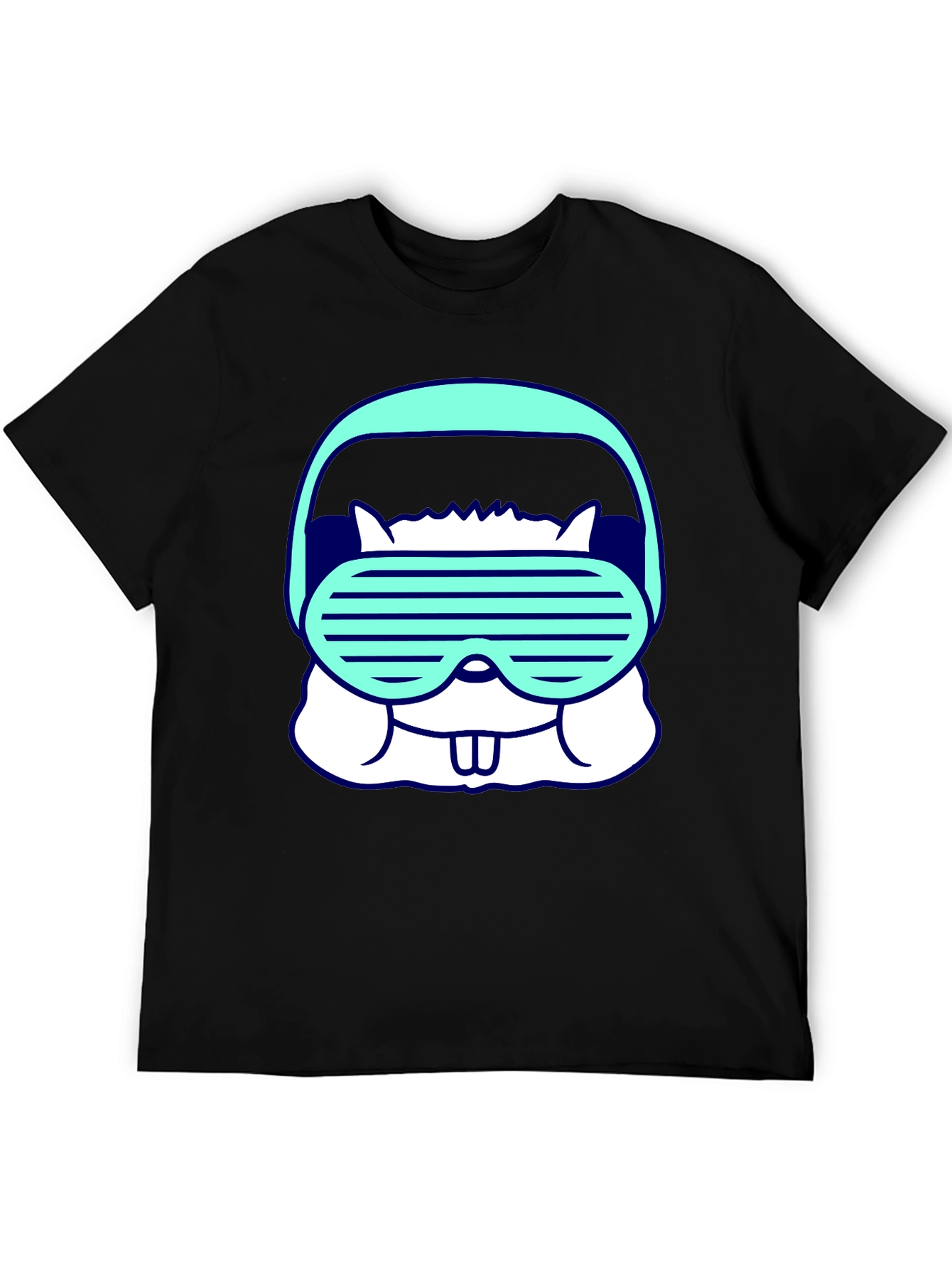 Retro Gamer Squirrel Graphic T-Shirt