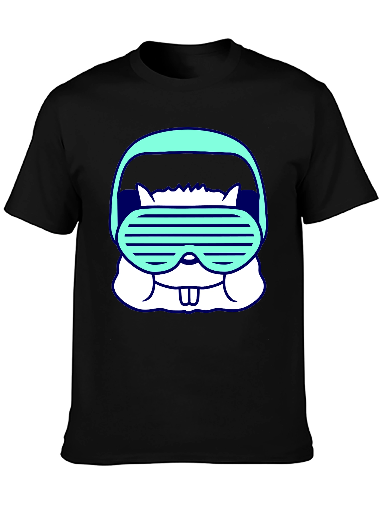 Retro Gamer Squirrel Graphic T-Shirt