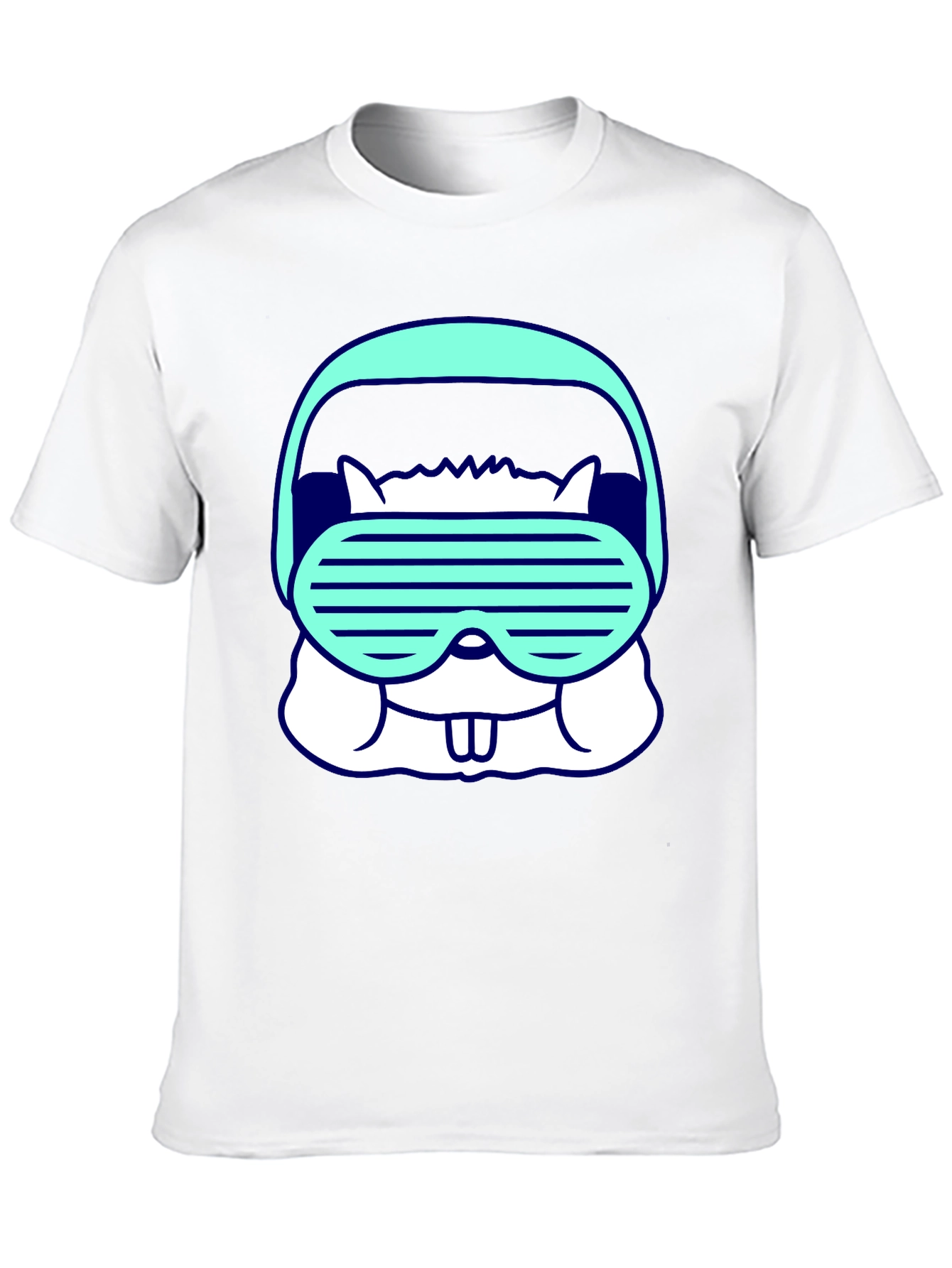 Retro Gamer Squirrel Graphic T-Shirt