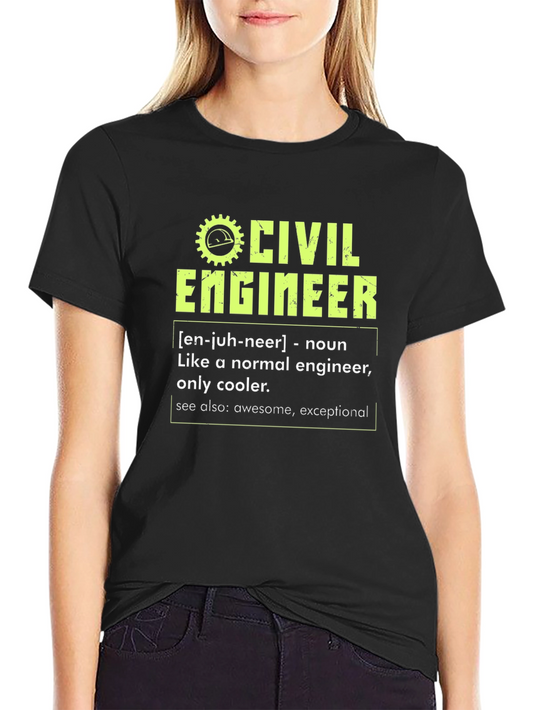 Civil Engineer Definition T-Shirt