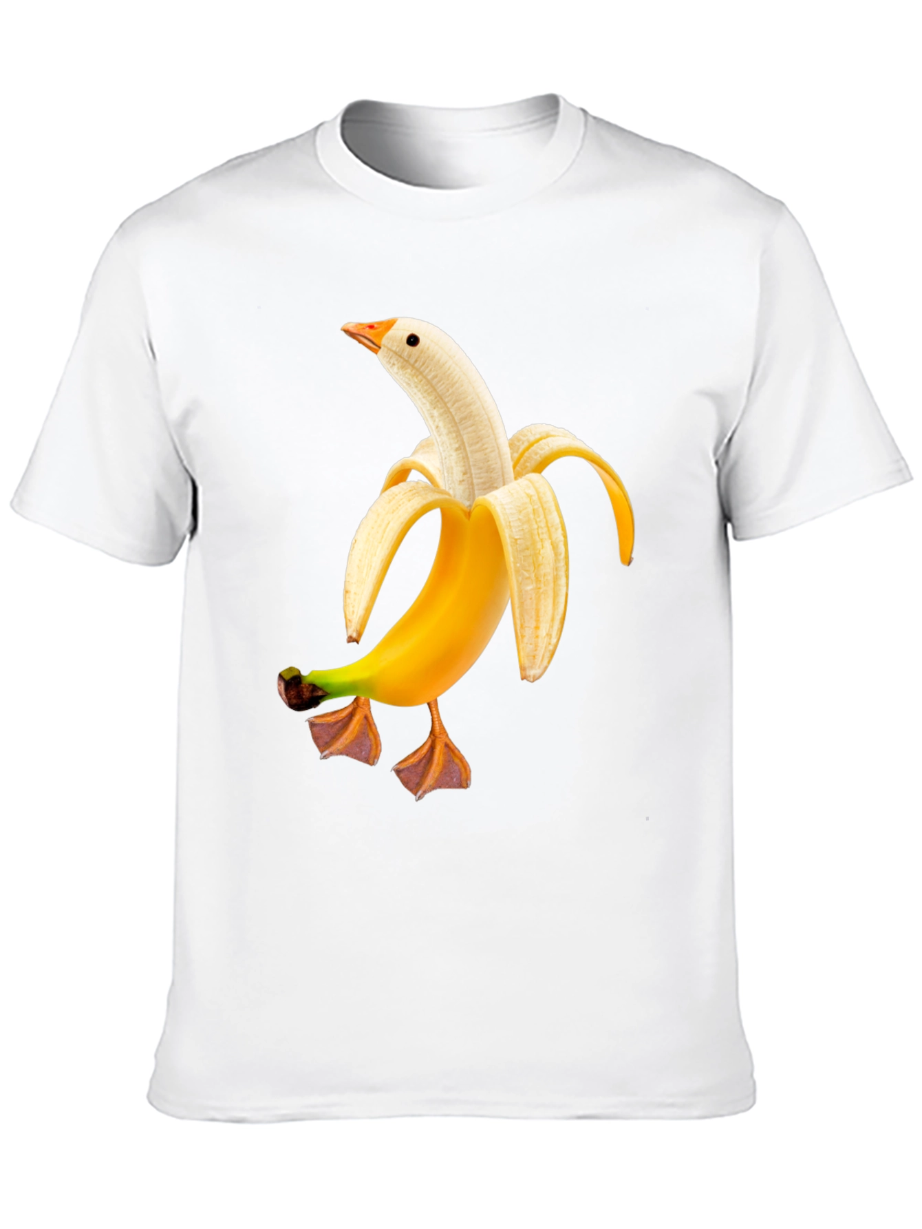 Banana Duck Funny Graphic Tee