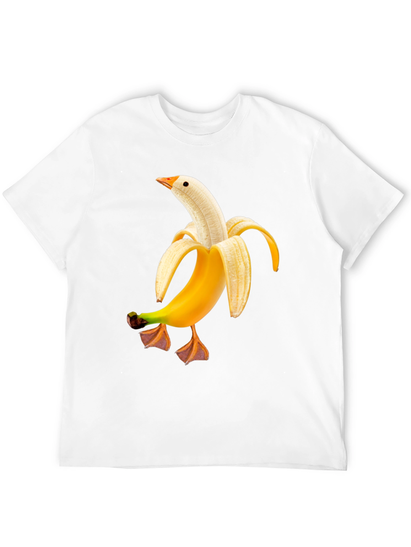 Banana Duck Funny Graphic Tee