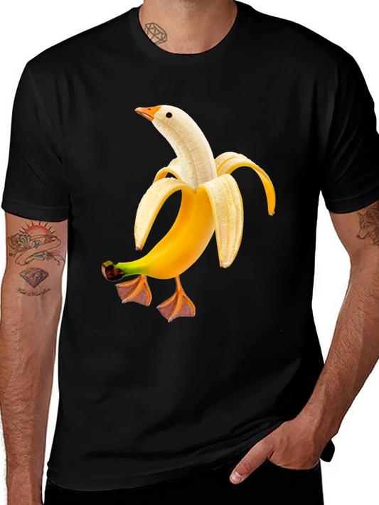 Banana Duck Funny Graphic Tee