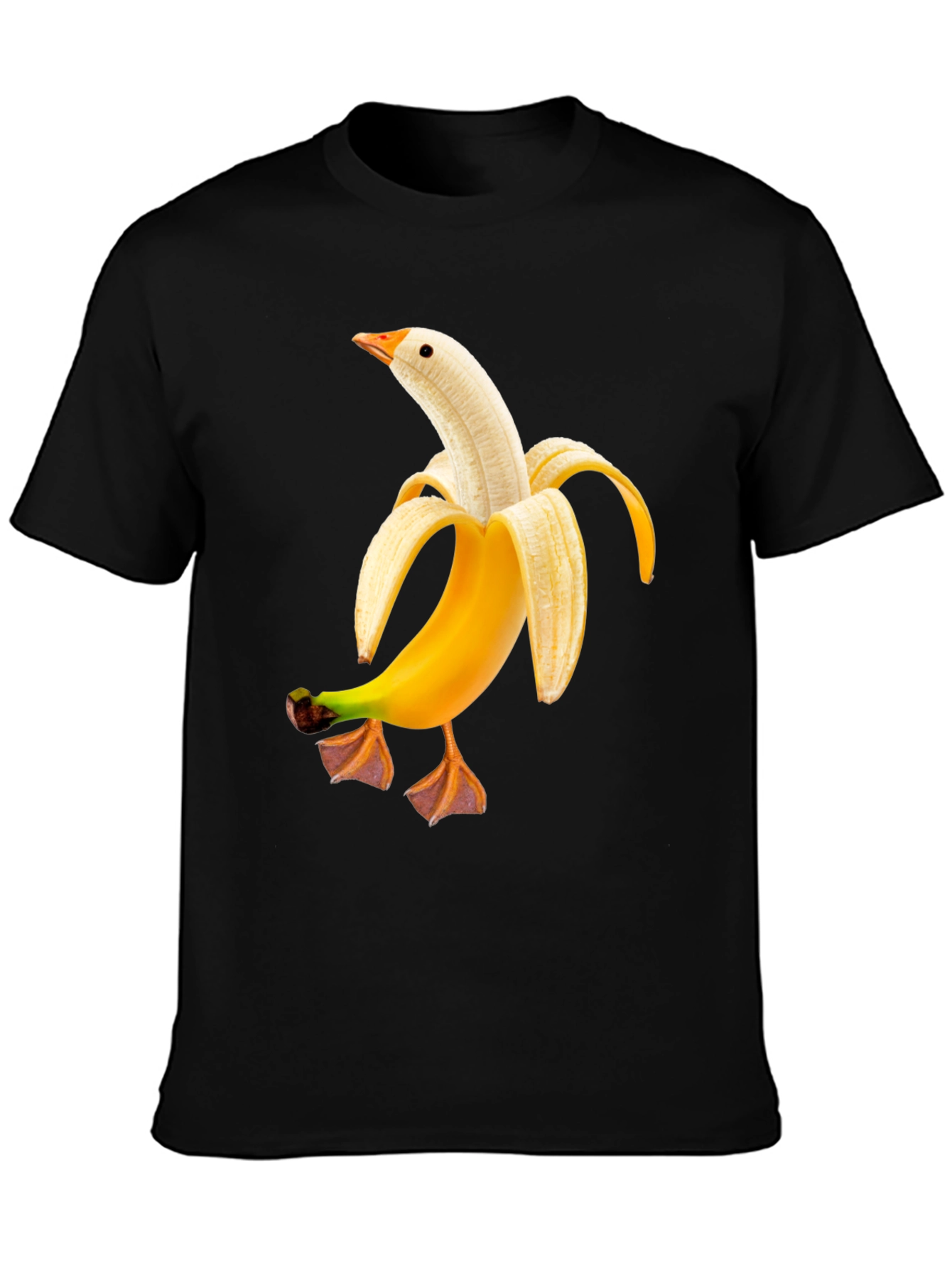 Banana Duck Funny Graphic Tee