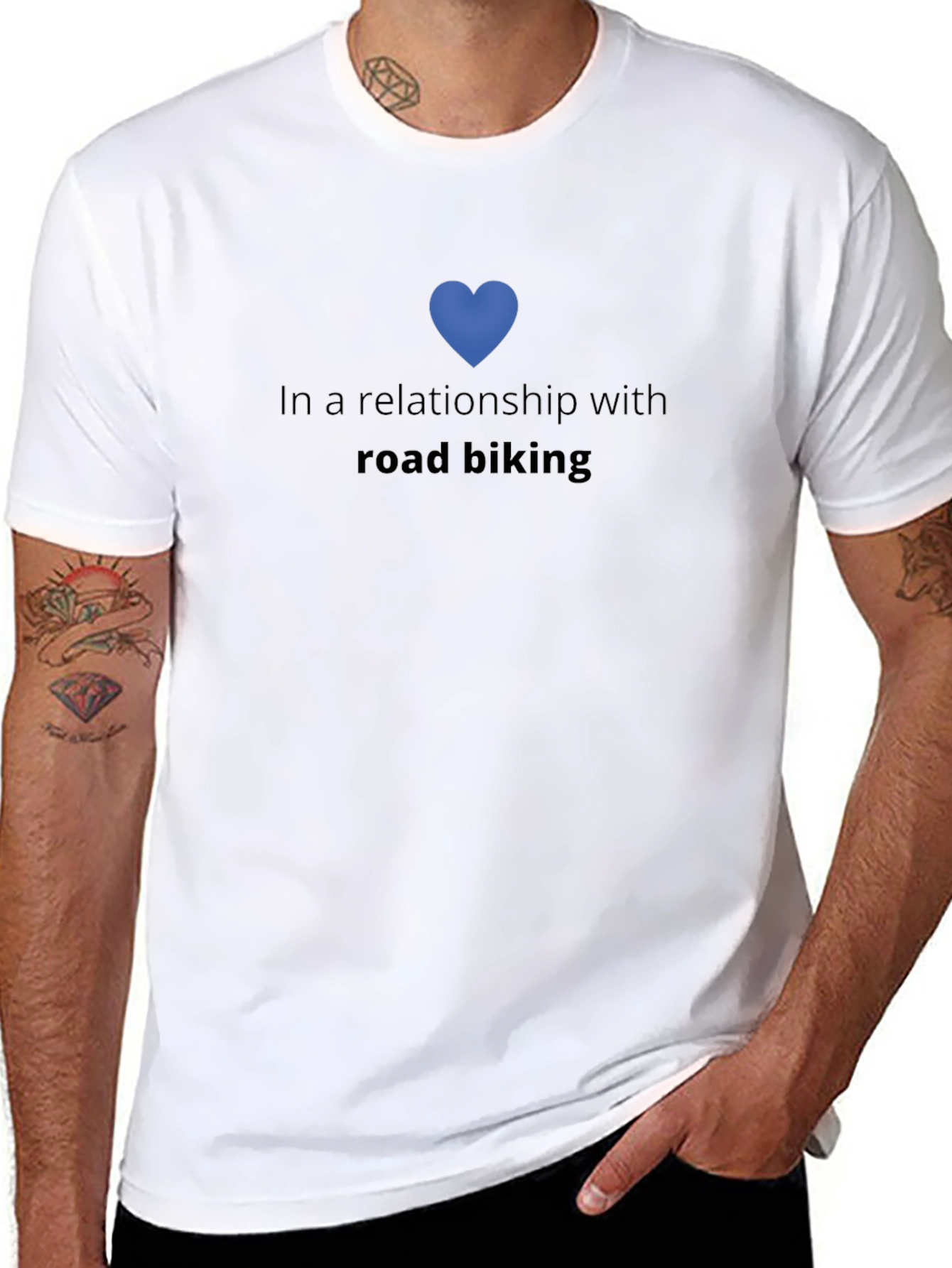Road Biking Relationship Tee