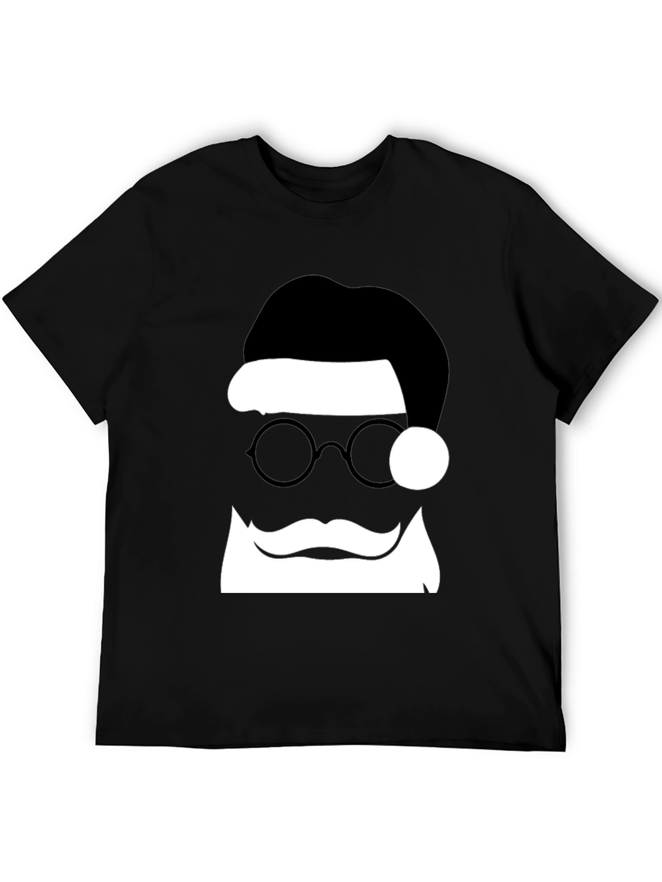 Santa Silhouette Tee - Holiday Style