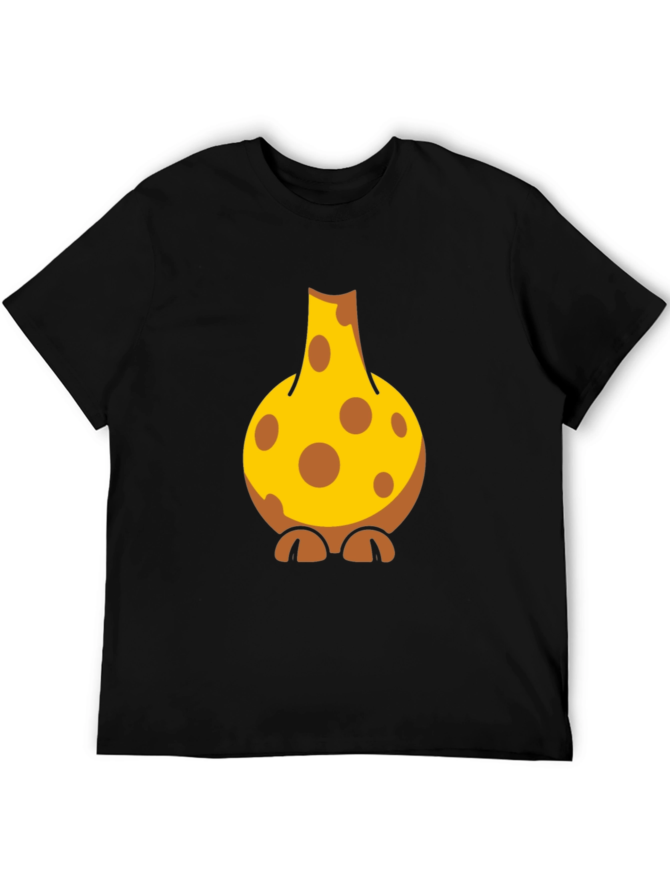 Cartoon Giraffe T-Shirt - Fun Novelty Design