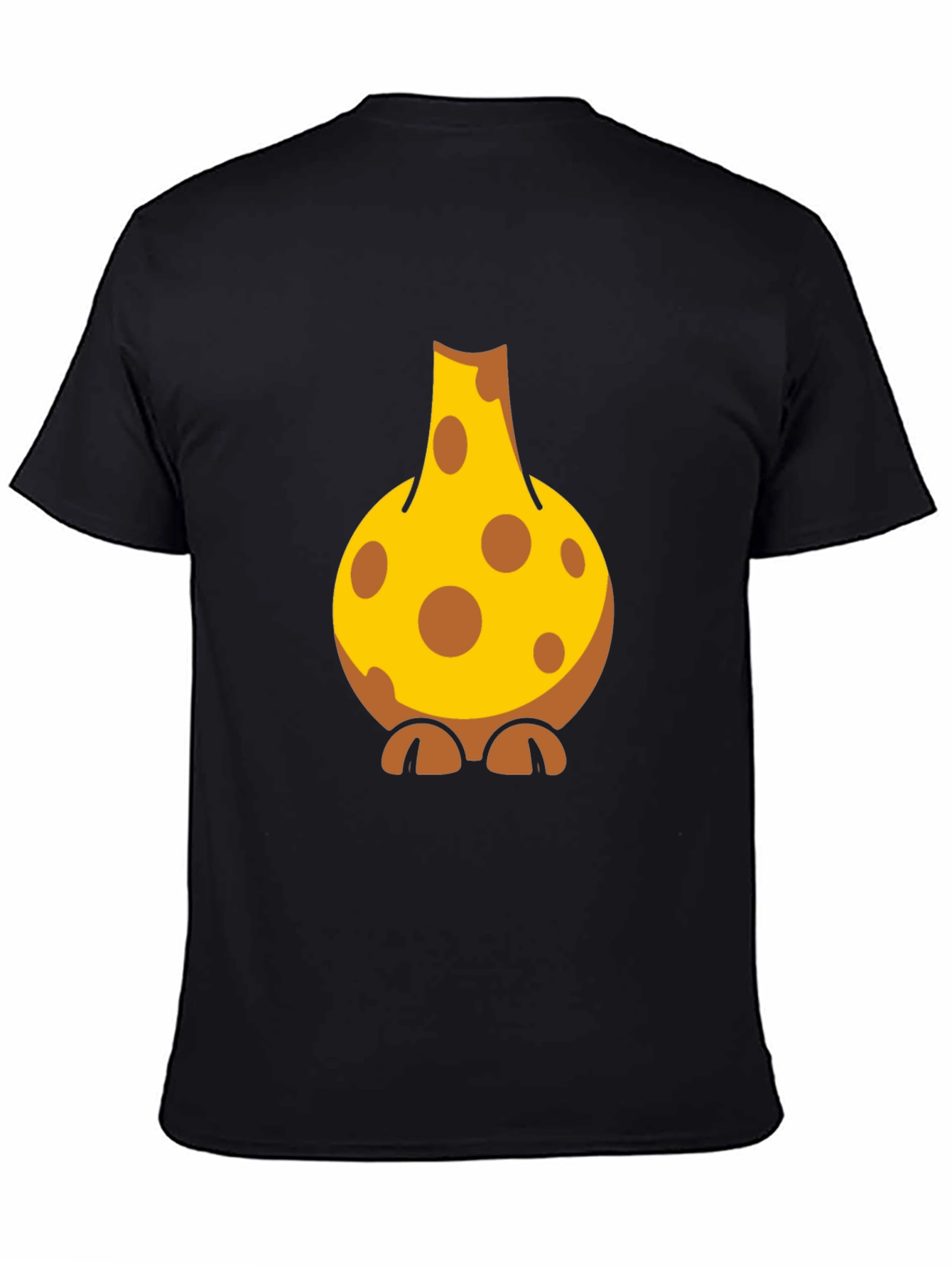 Cartoon Giraffe T-Shirt - Fun Novelty Design