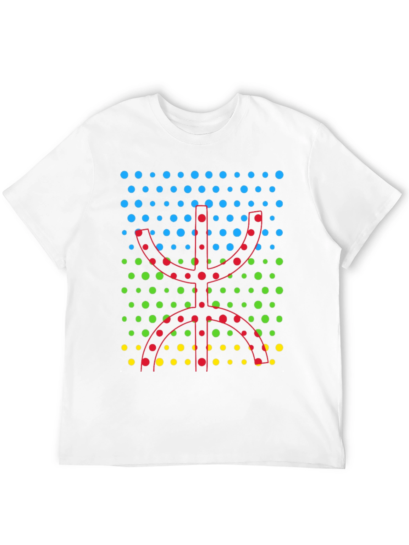 Amazigh Symbol Black T-Shirt