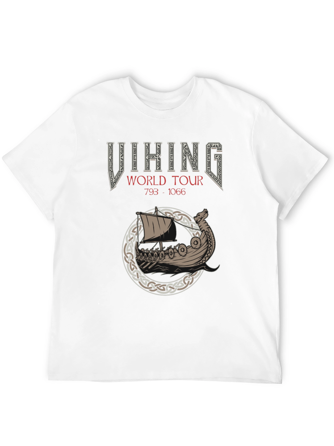 Viking World Tour 793-1066 Black T-Shirt