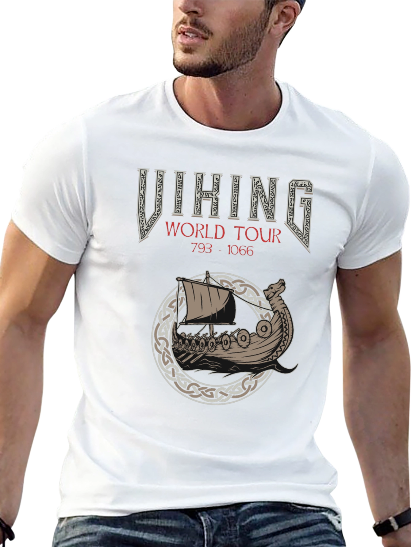 Viking World Tour 793-1066 Black T-Shirt