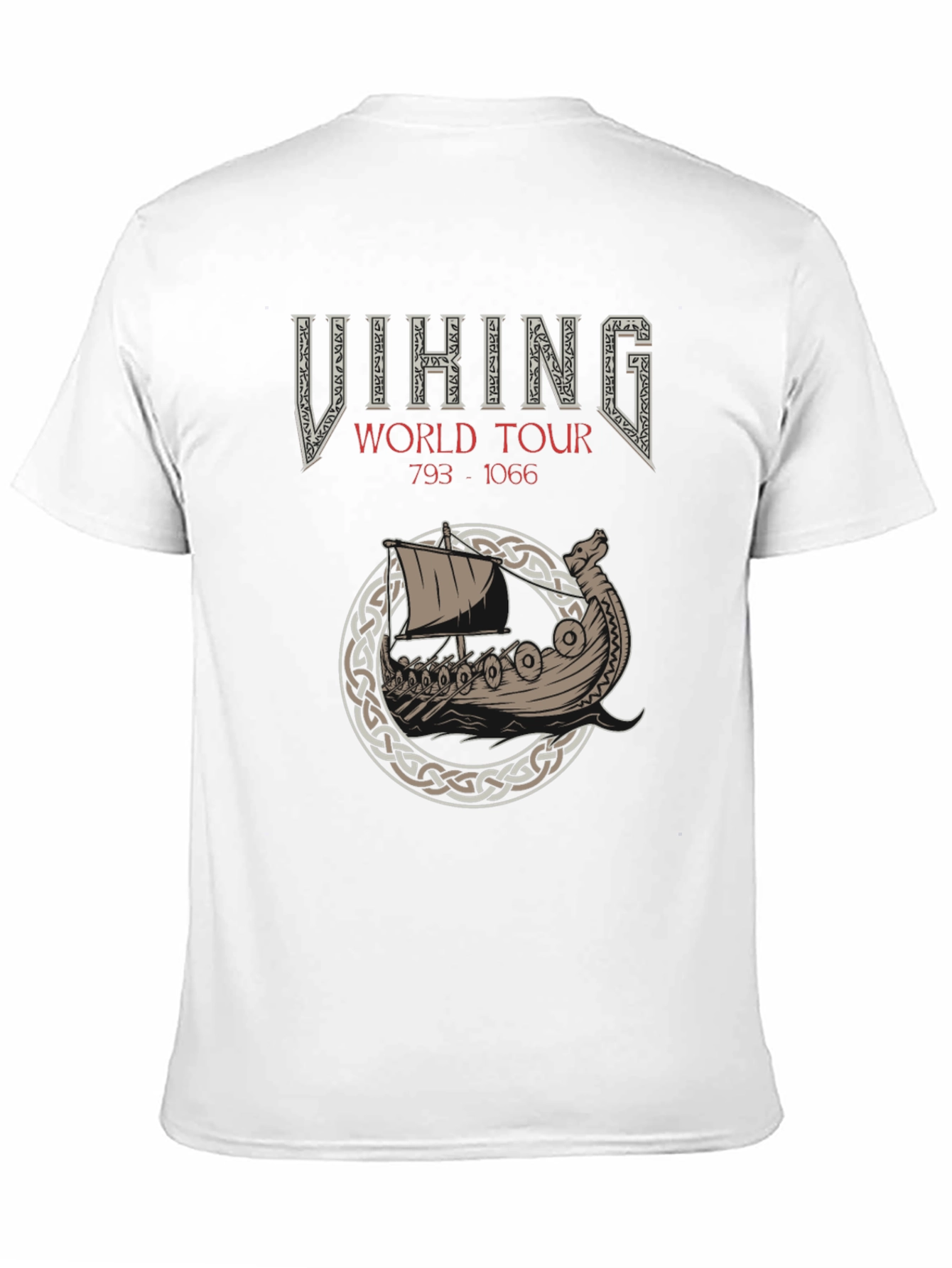 Viking World Tour 793-1066 Black T-Shirt