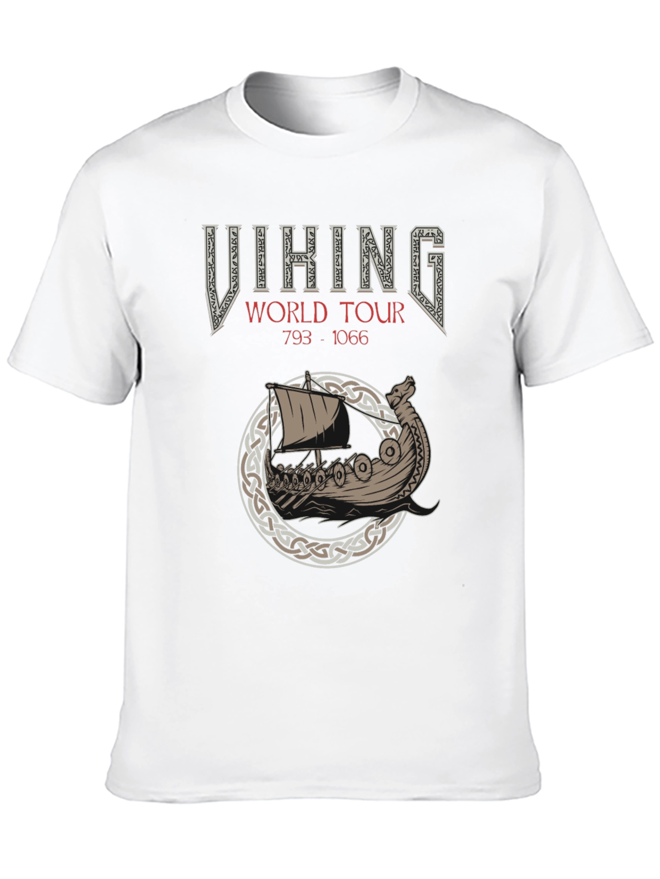 Viking World Tour 793-1066 Black T-Shirt