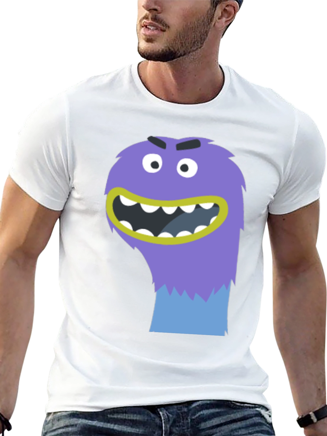 Monster Graphic Tee - Funky & Unique Design