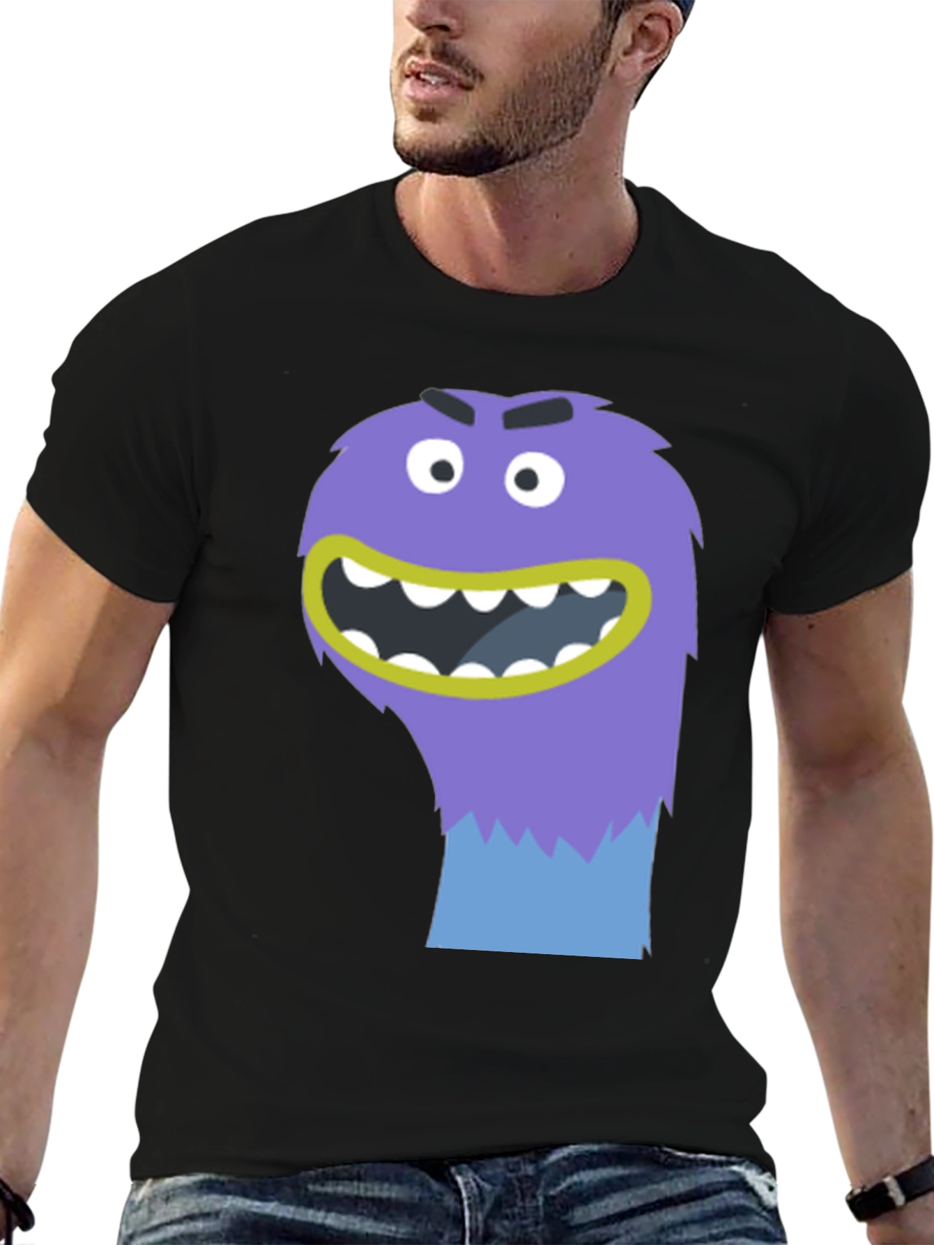 Monster Graphic Tee - Funky & Unique Design