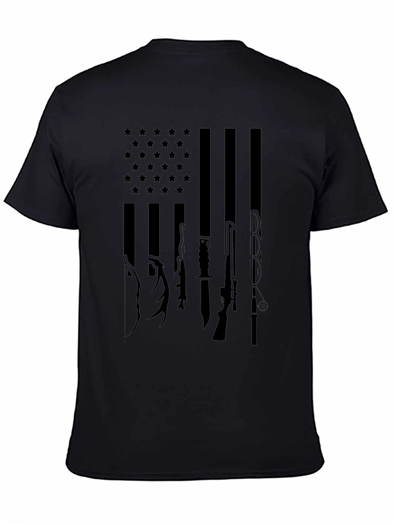 American Flag Hunter T-Shirt