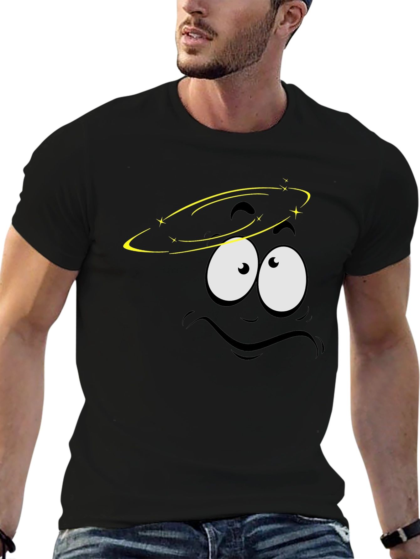 Dizzy Face Graphic T-Shirt - Soft Cotton Tee