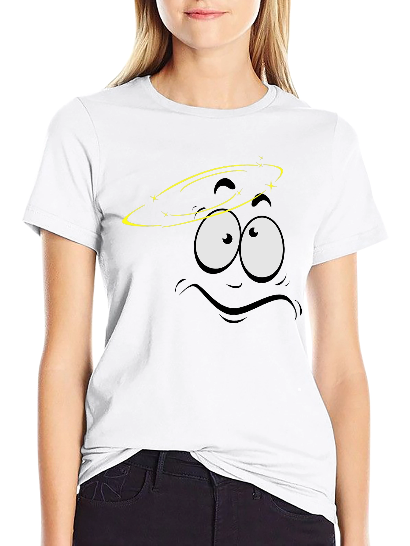 Dizzy Face Graphic T-Shirt - Soft Cotton Tee