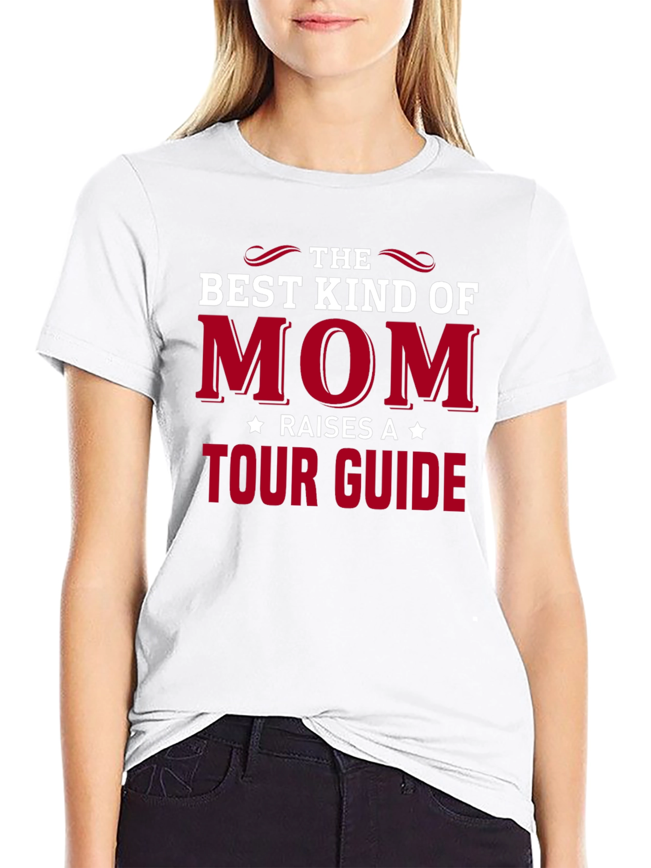 Best Kind of Mom Tour Guide T-Shirt