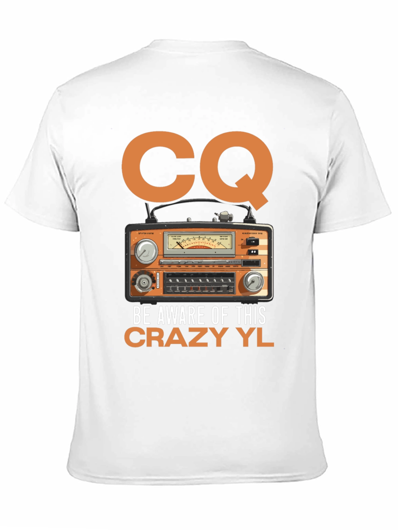 CQ Crazy YL Radio T-Shirt