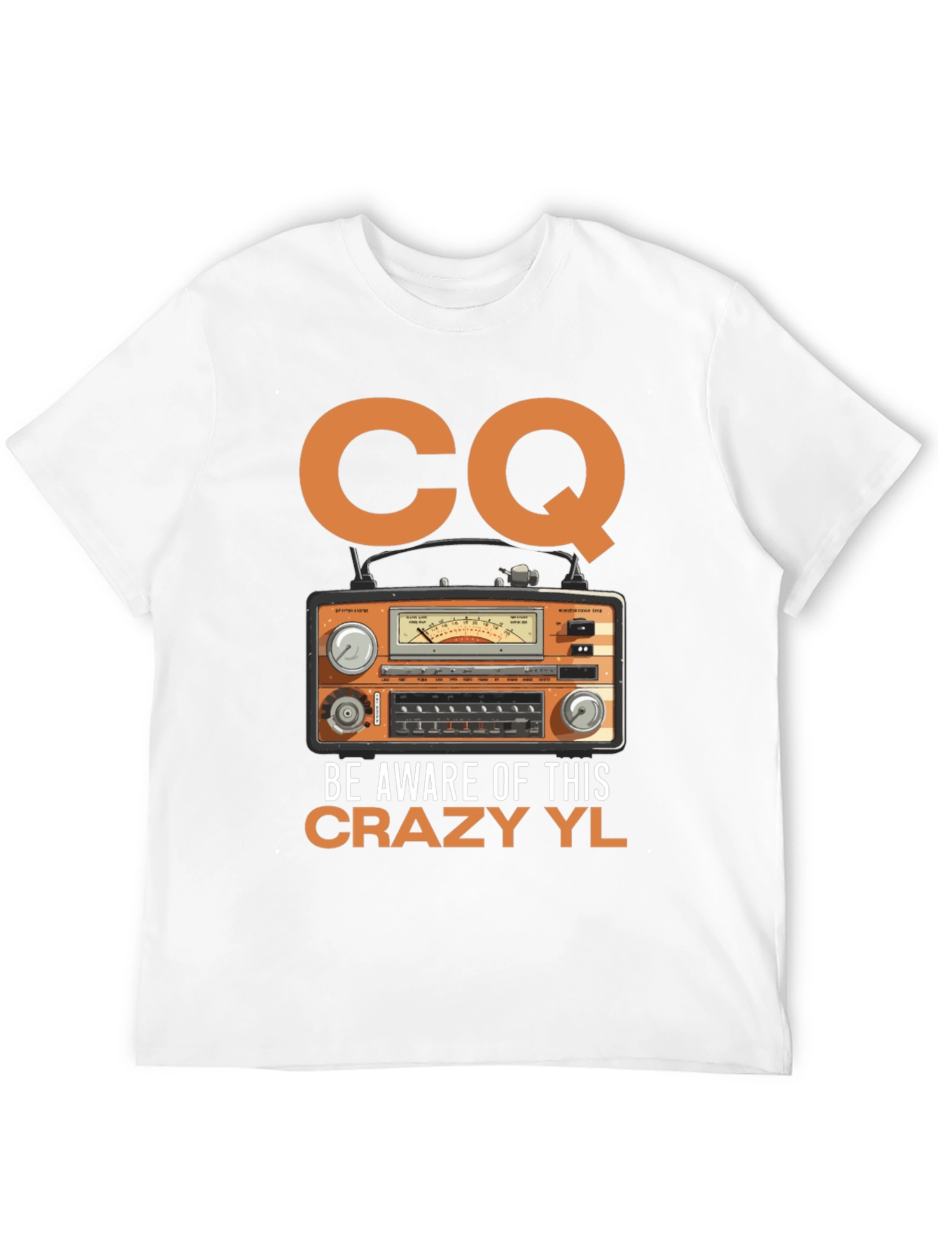 CQ Crazy YL Radio T-Shirt