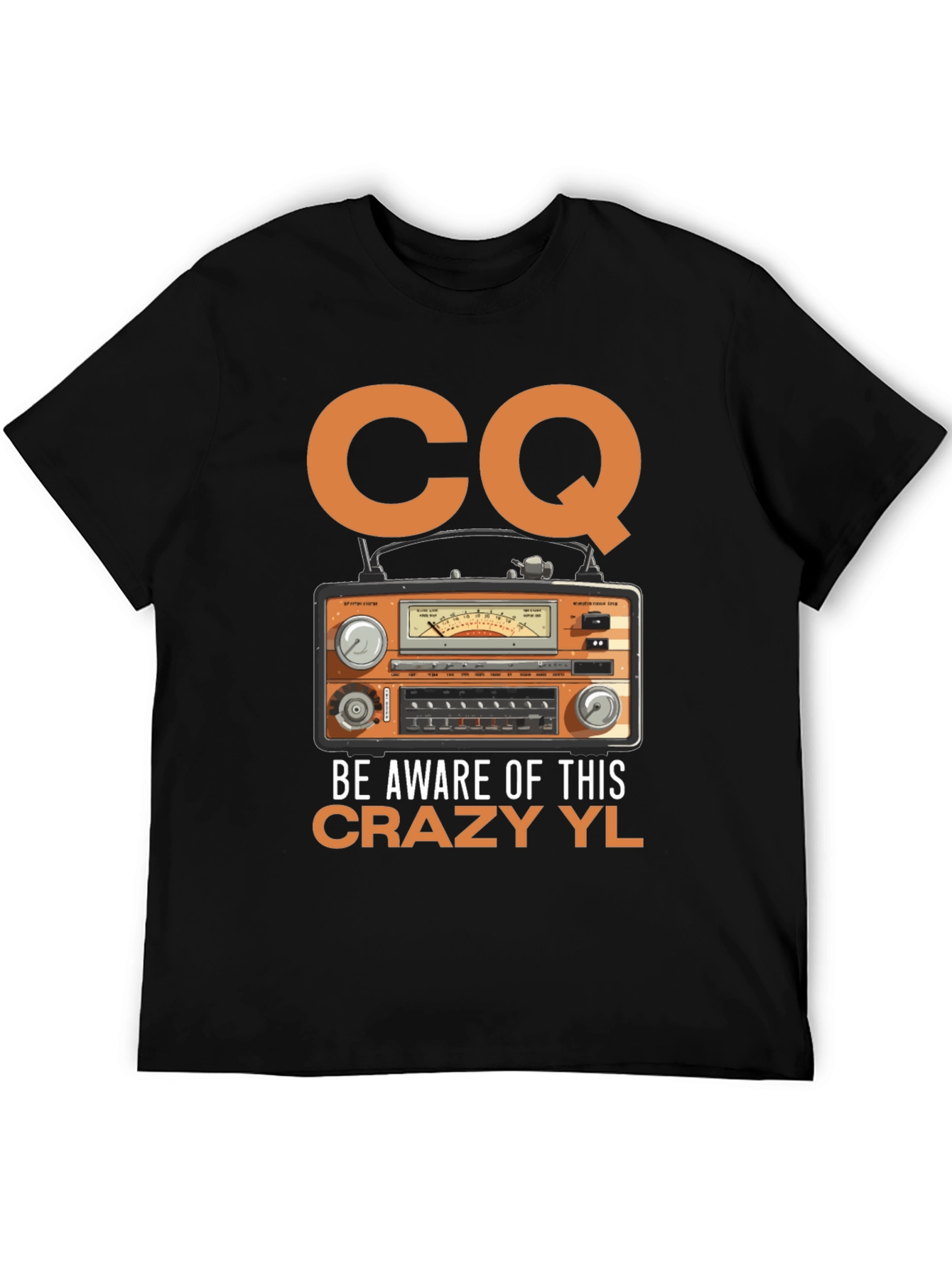 CQ Crazy YL Radio T-Shirt