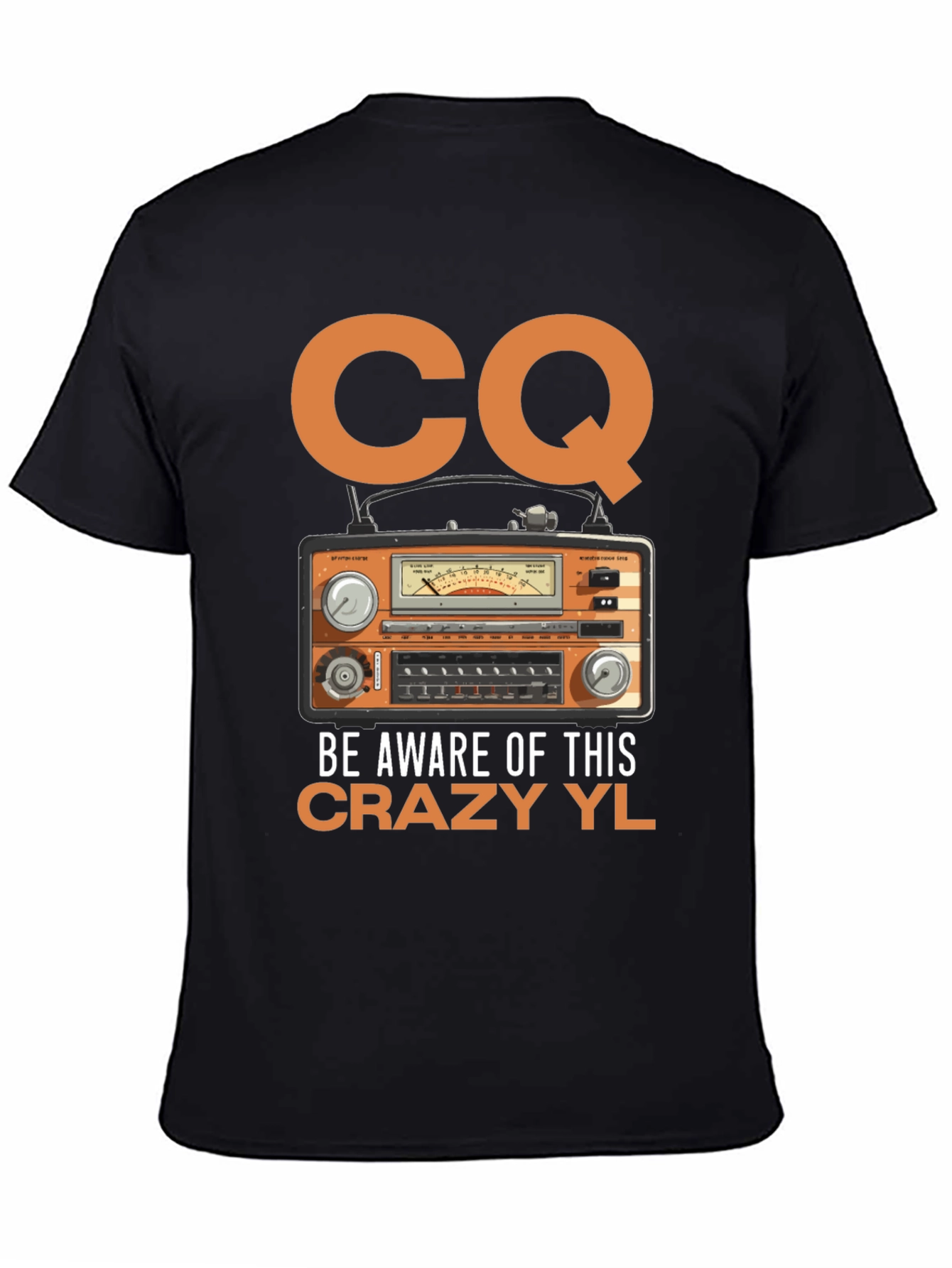 CQ Crazy YL Radio T-Shirt