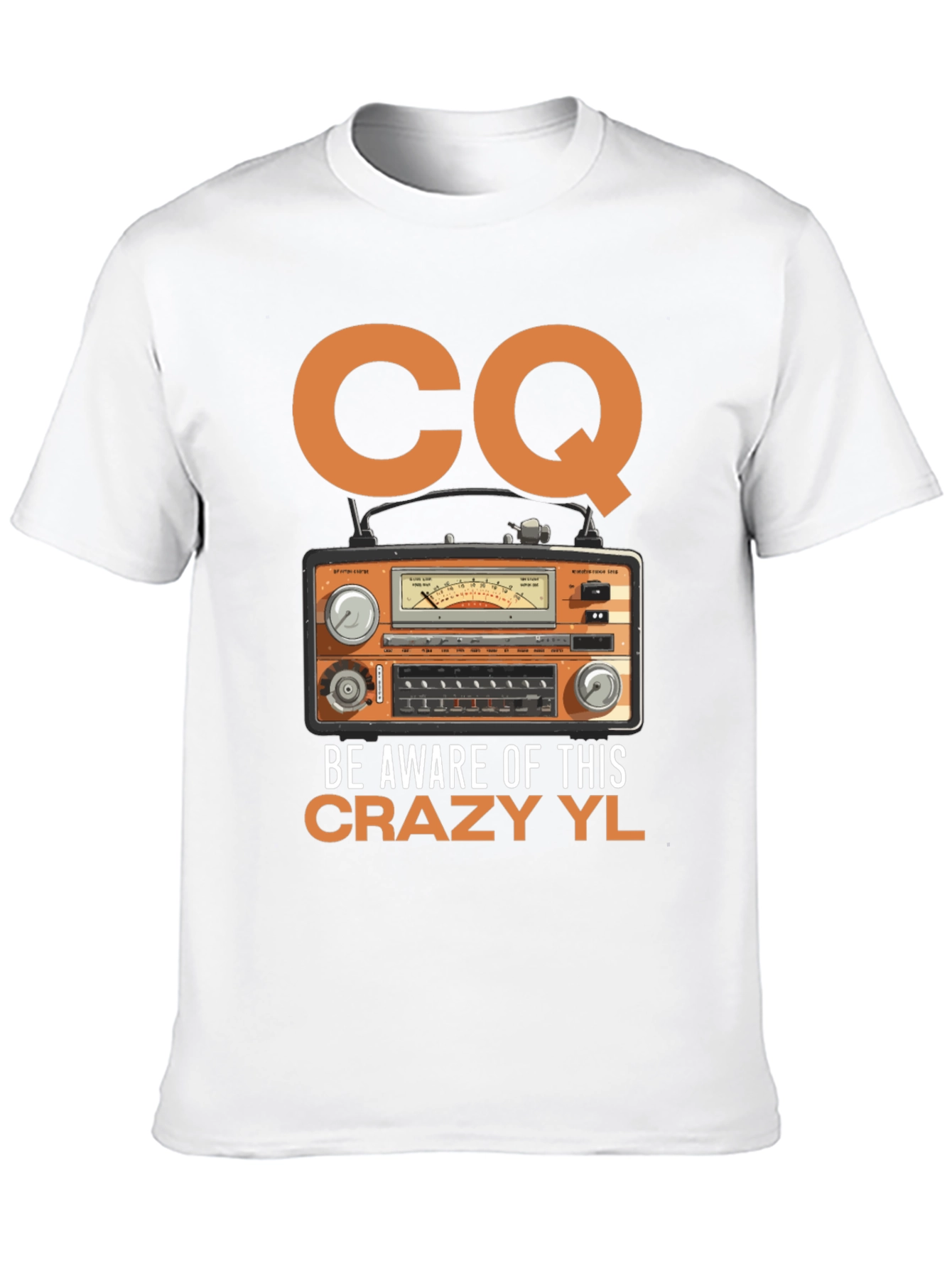 CQ Crazy YL Radio T-Shirt