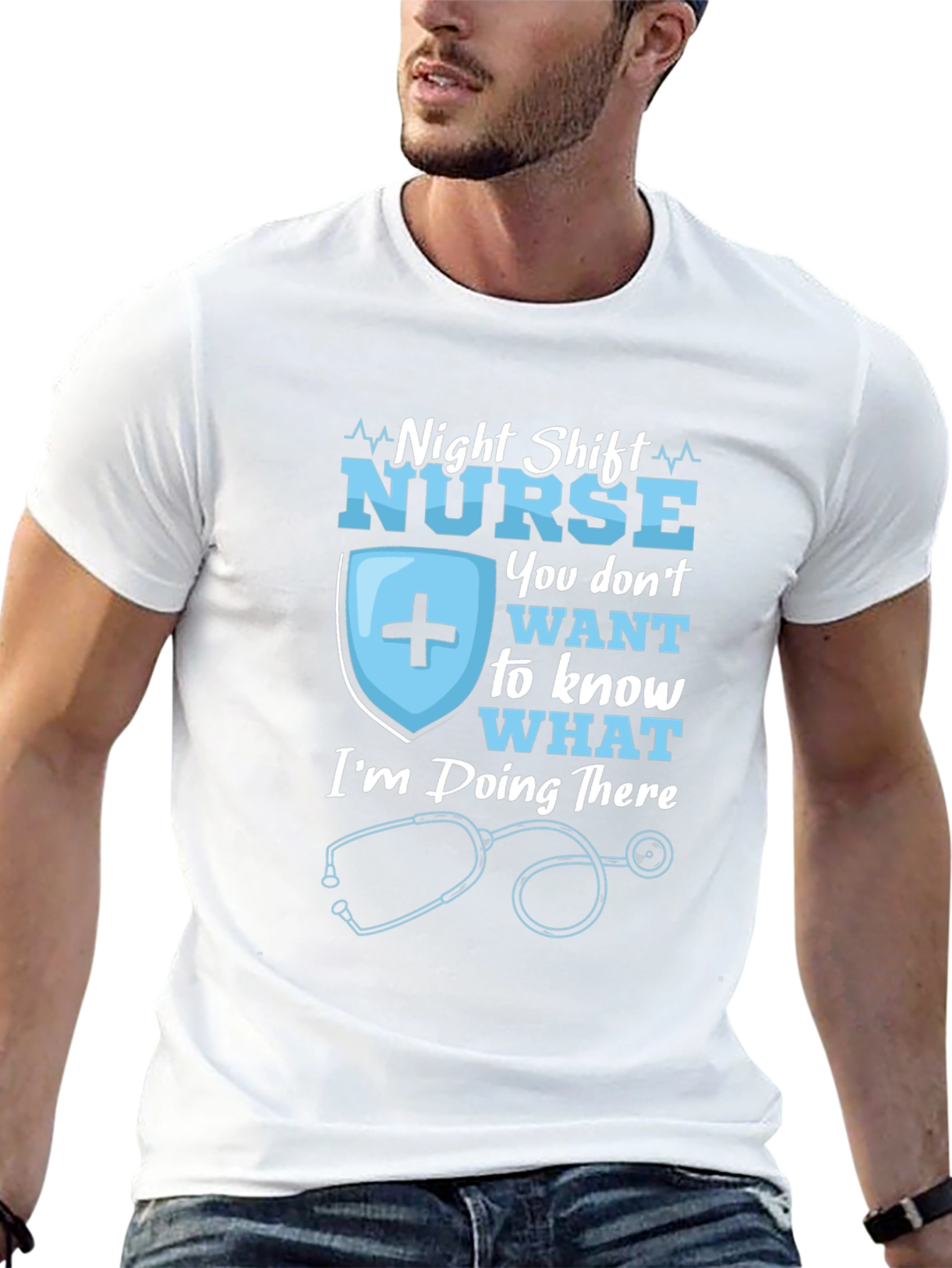 Night Shift Nurse T-Shirt - Funny Nursing Gift