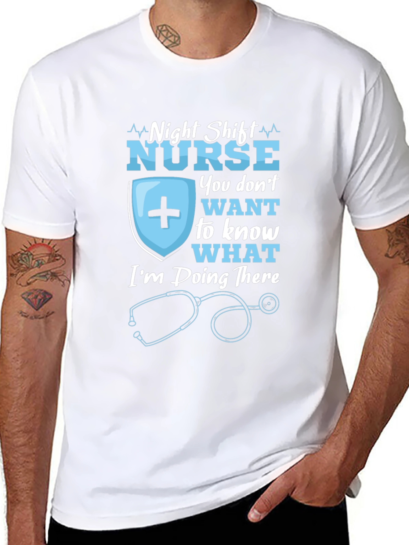 Night Shift Nurse T-Shirt - Funny Nursing Gift